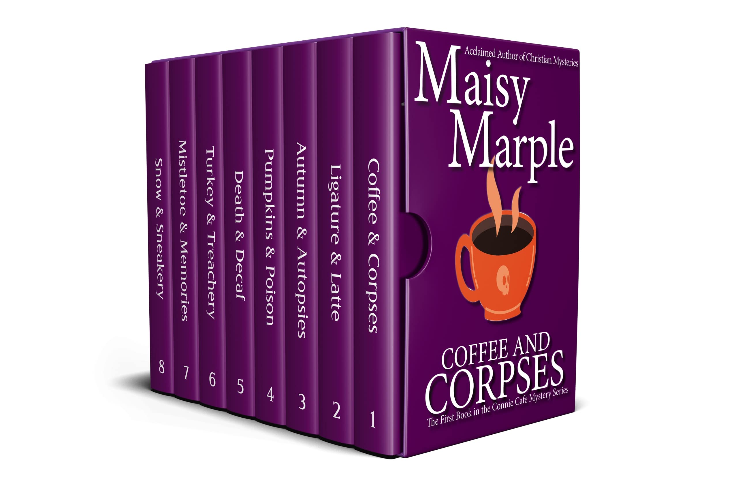 Connie Cafe Mystery Series Box Set: Books 1 - 8