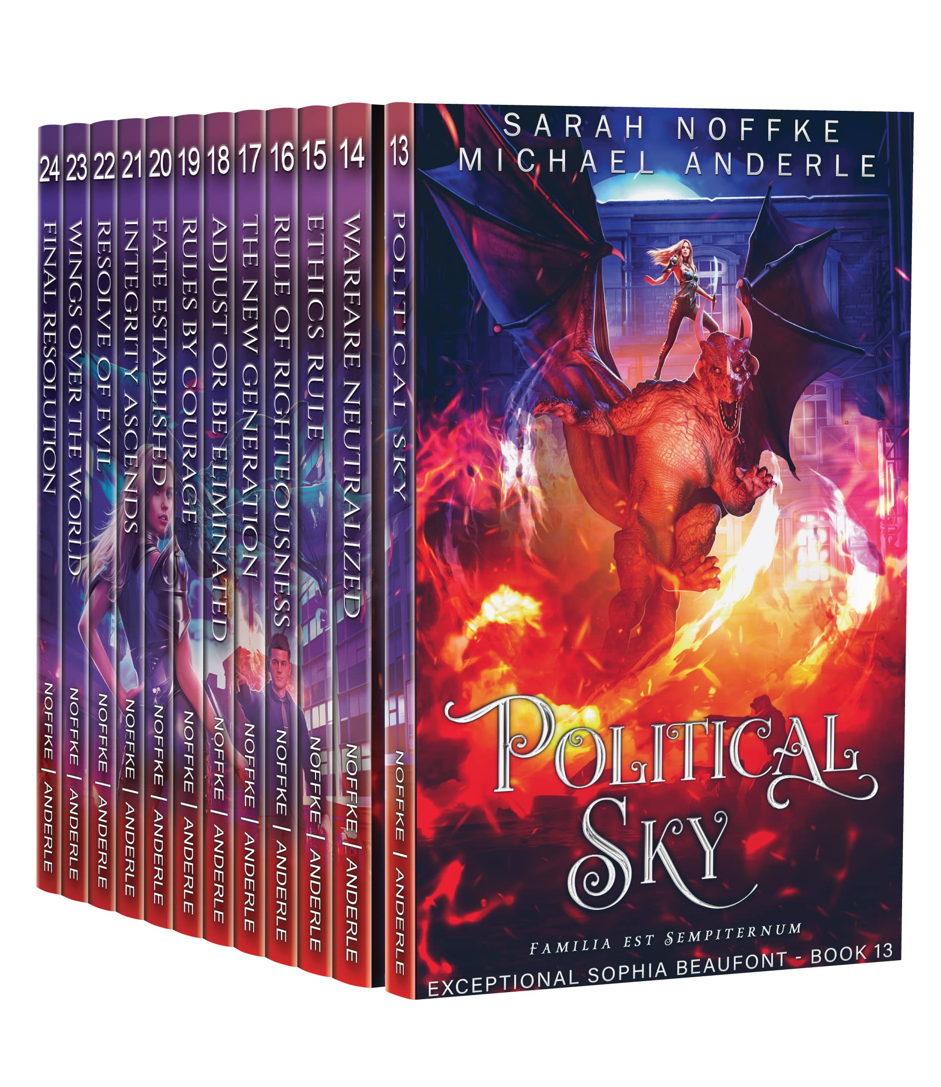 The Exceptional Sophia Beaufont Omnibus Books 13-24