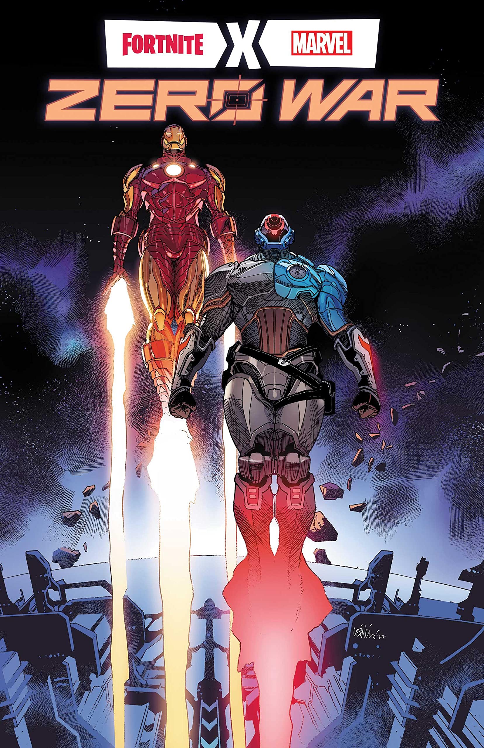 Fortnite X Marvel book cover