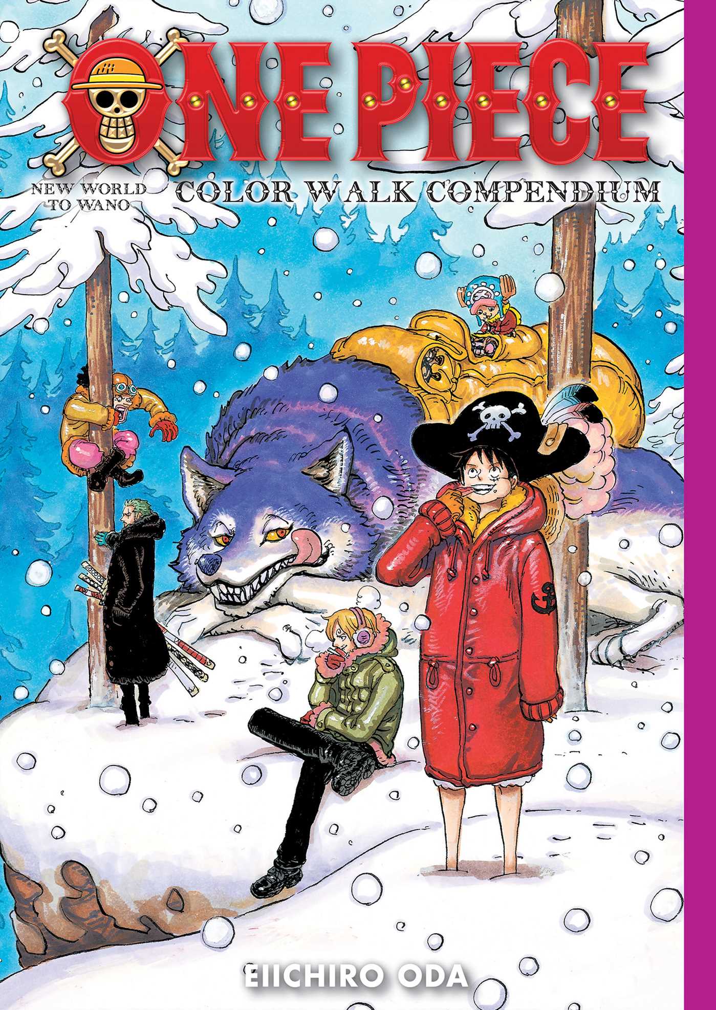 One Piece Color Walk Compendium book cover