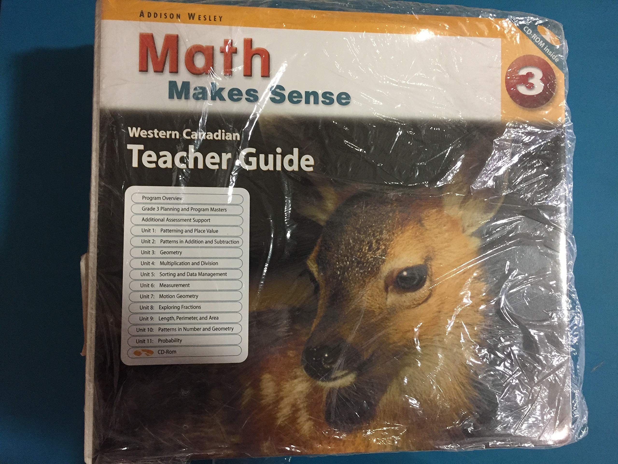Teacher's Resource With CD for Math Makes Sense 3 Western Edition by