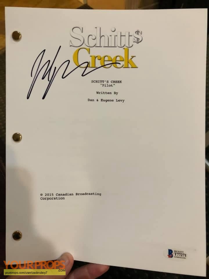 Schitt's Creek "Pilot" by Dan Levy Goodreads