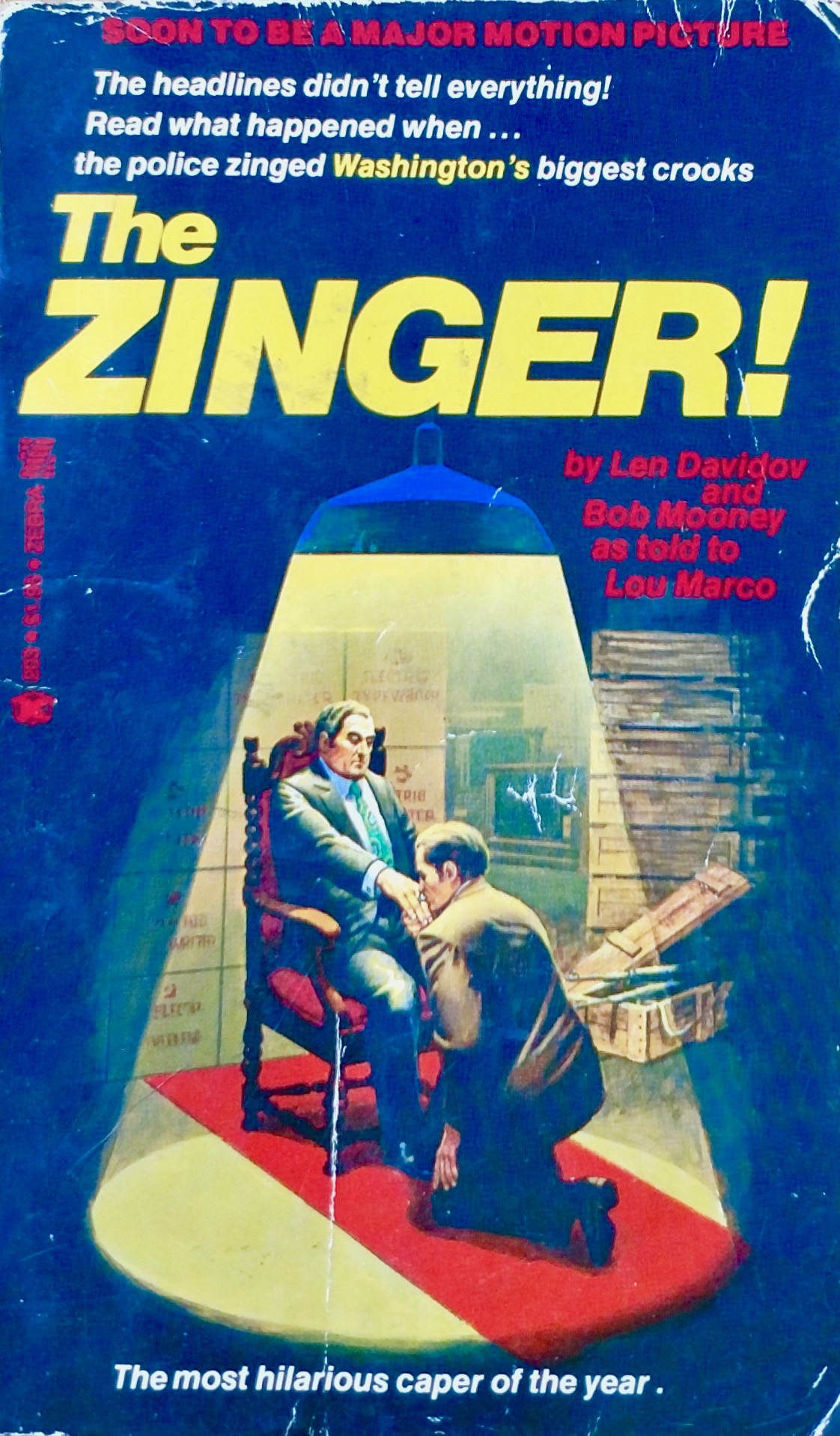 The Zinger! by Lou Marco Goodreads