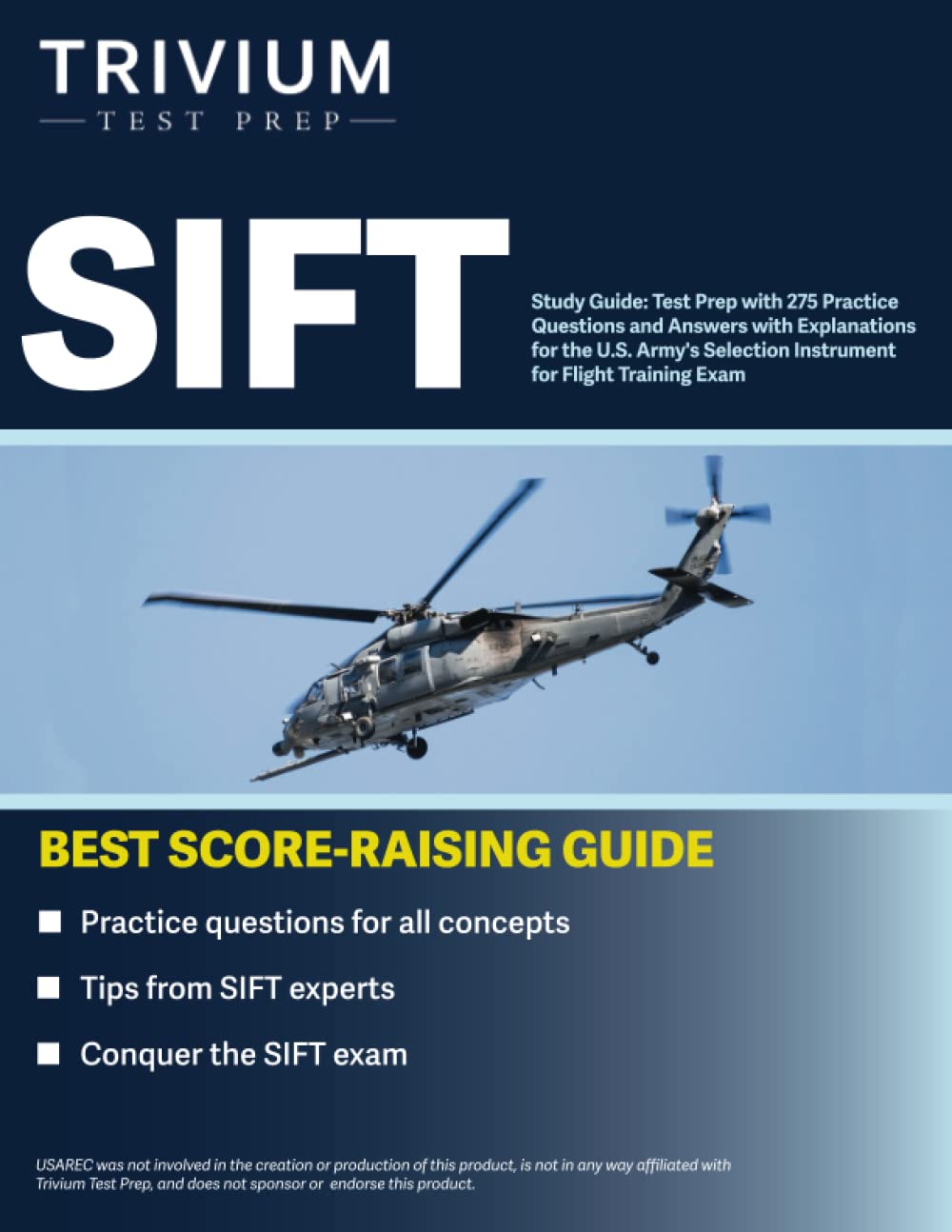 SIFT Study Guide Test Prep with 275 Practice Questions and Answers