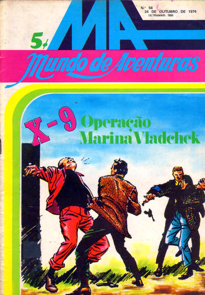 Agente Secreto X-9 book cover 3