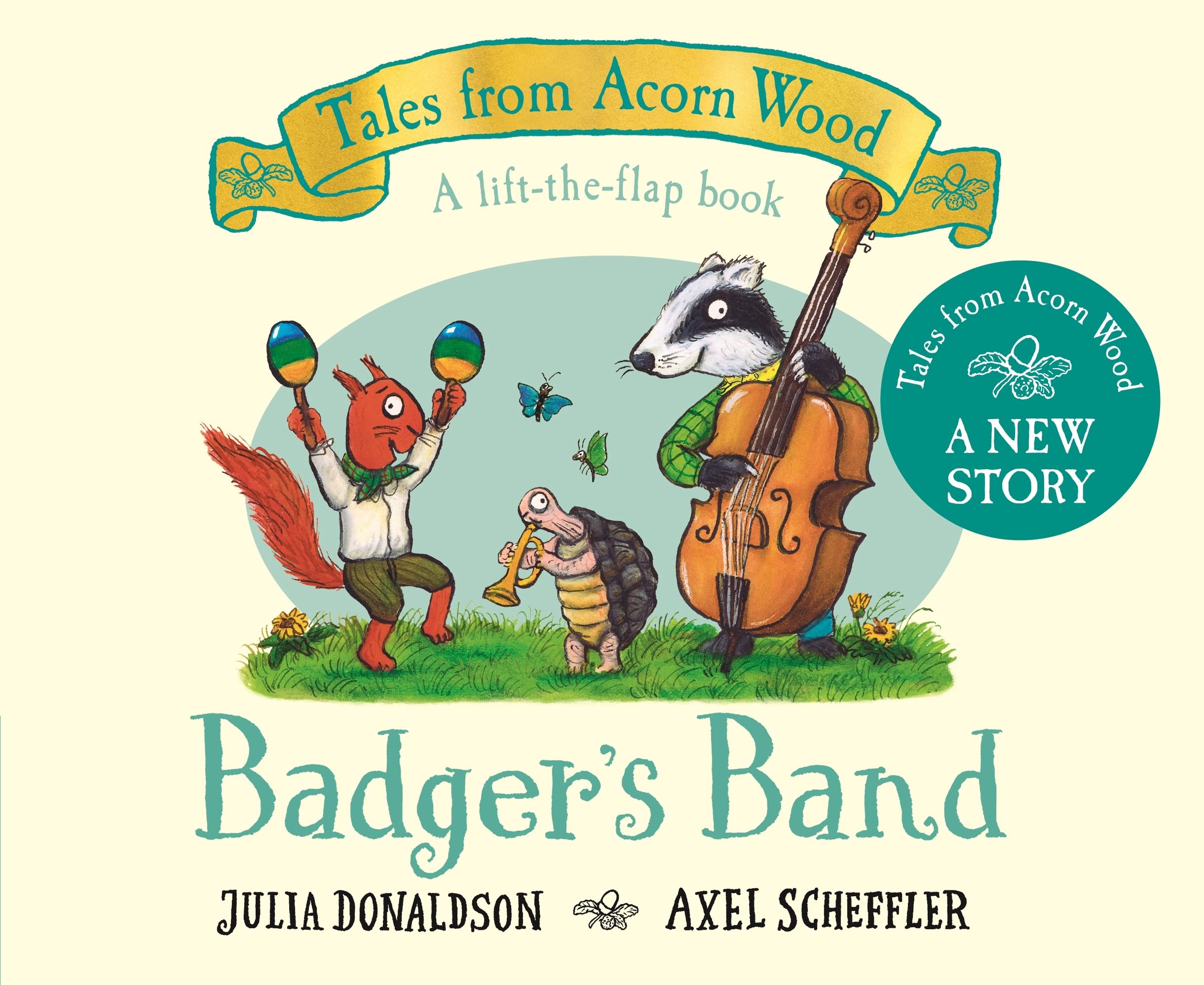 Badger's Band: A Lift-the-flap Story