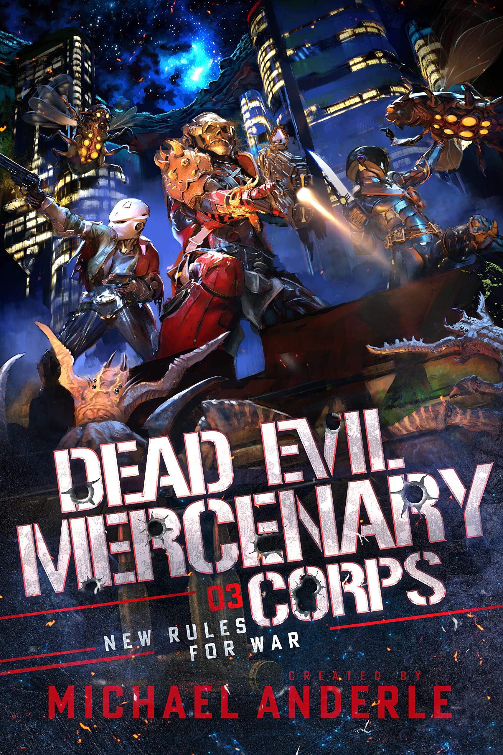 Dead Evil Mercenary Corps book cover 3