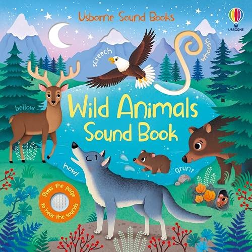 Wild Animals Sound Book book cover
