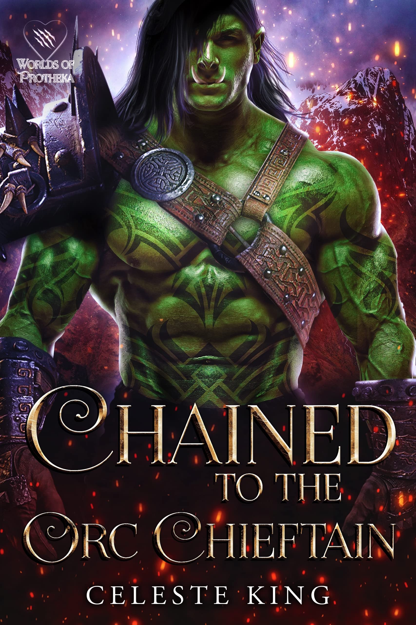 Chained to the Orc Chieftain book cover