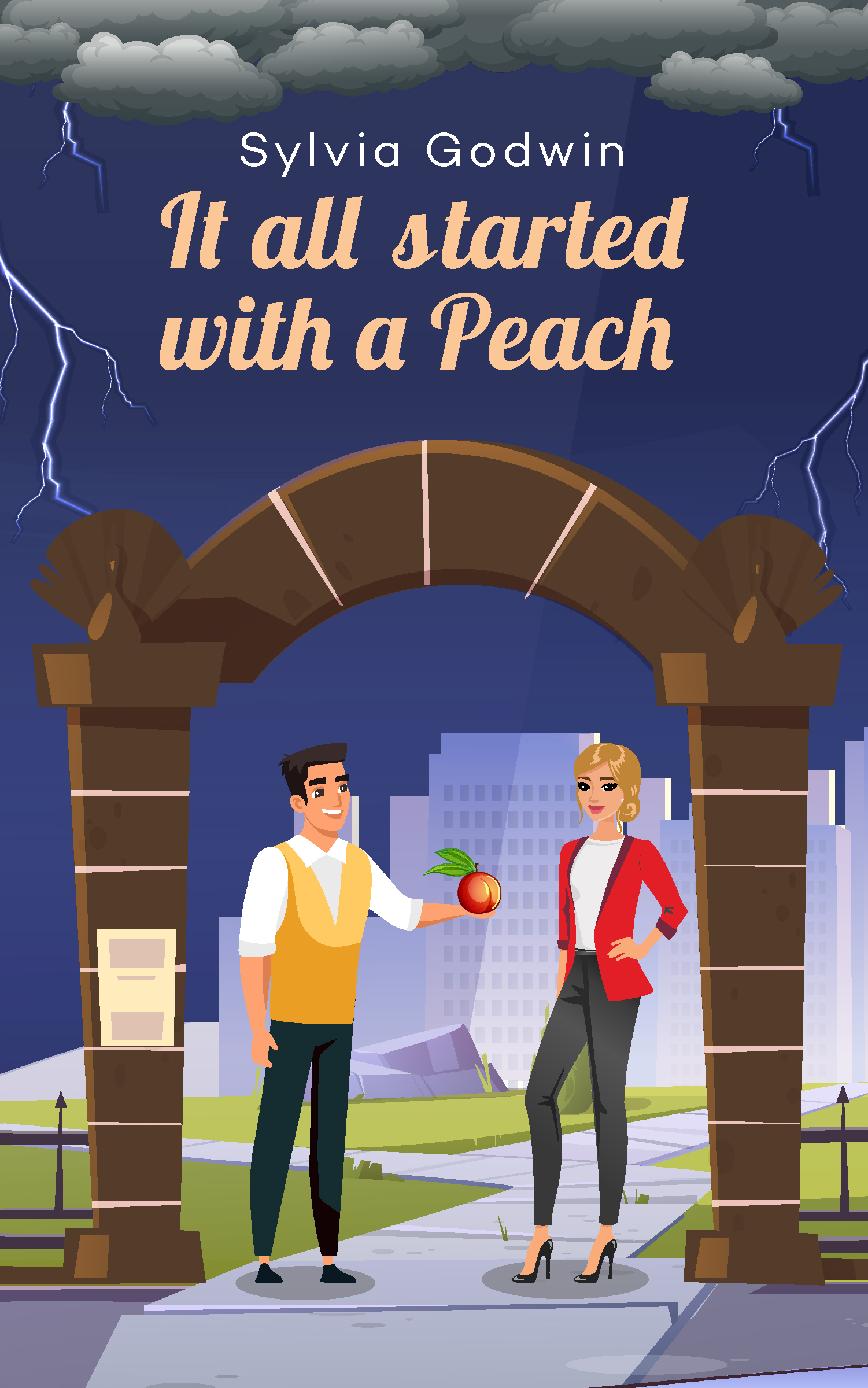 It All Started With a Peach book cover