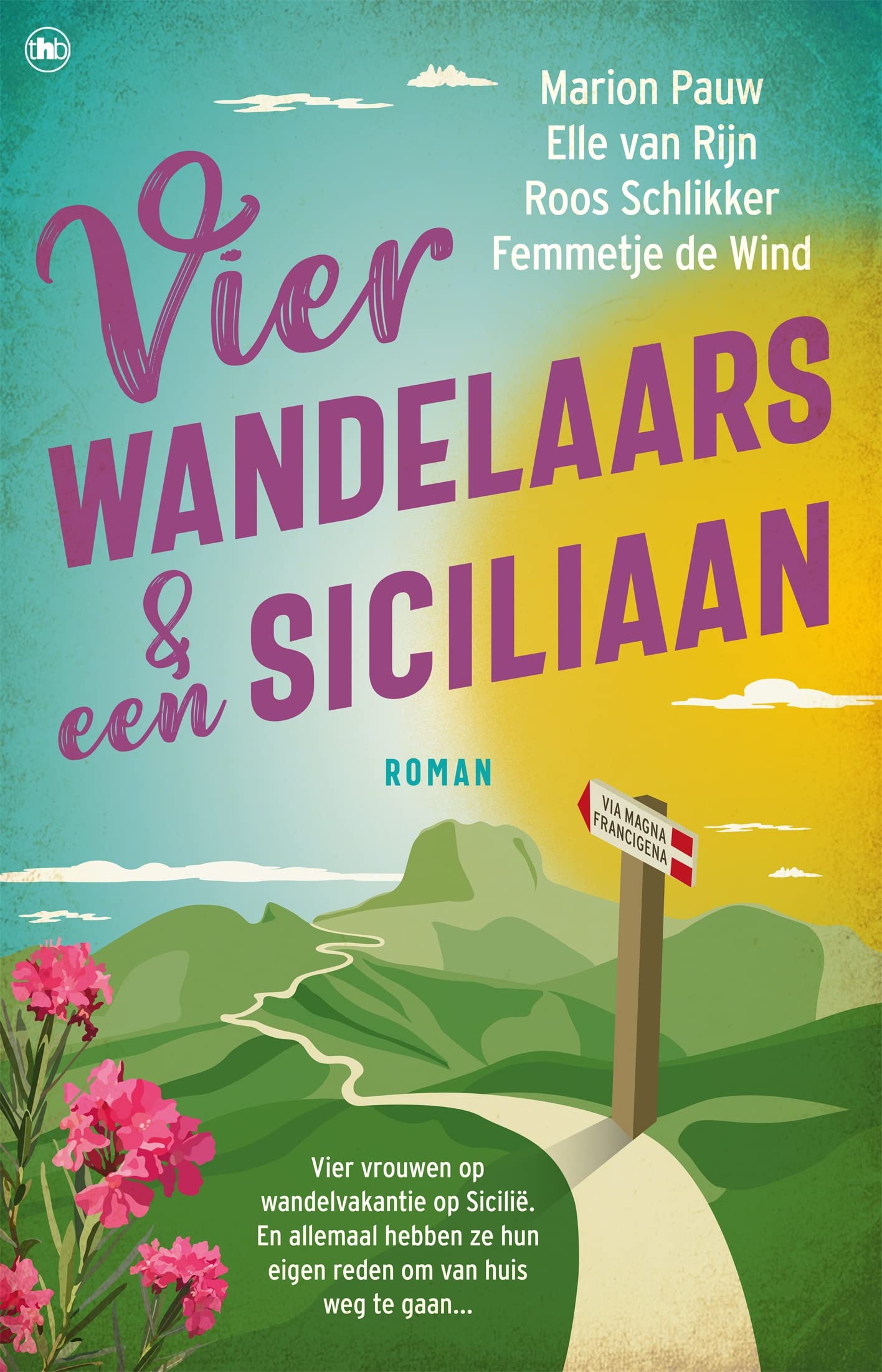 Vier wandelaars en een Siciliaan book cover