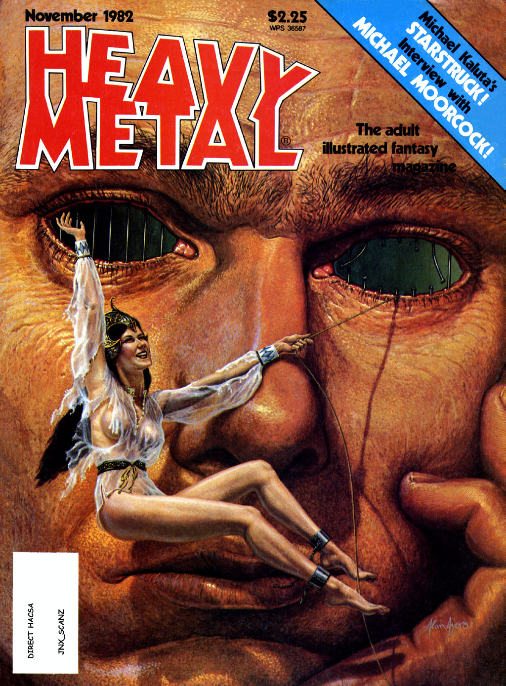 Heavy Metal, November 1982 book cover