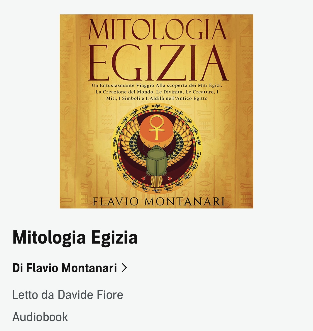 Mitologia egizia by Flavio Montanari Goodreads