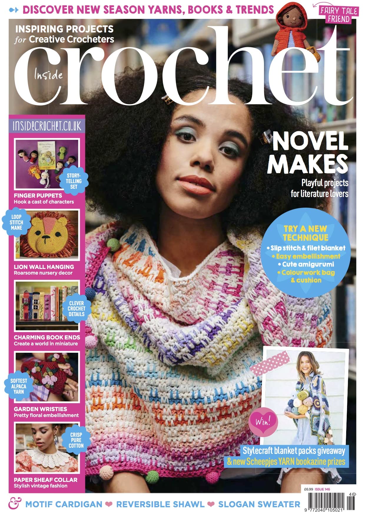 Inside Crochet Issue 146 TRY A NEW TECHNIQUE Slip stitch & filet
