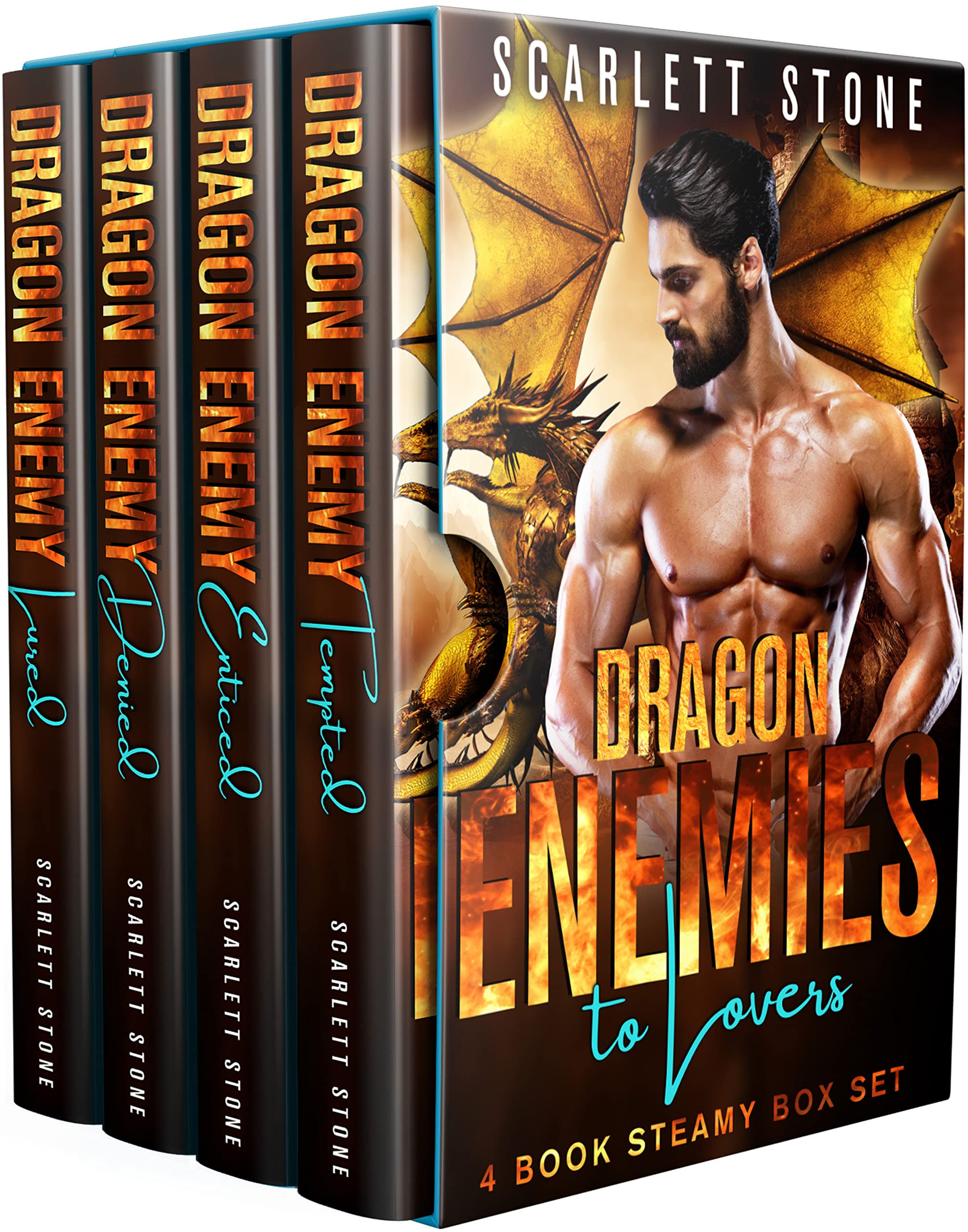 Dragon Enemies-to-Lovers: 4 Book Steamy Box Set