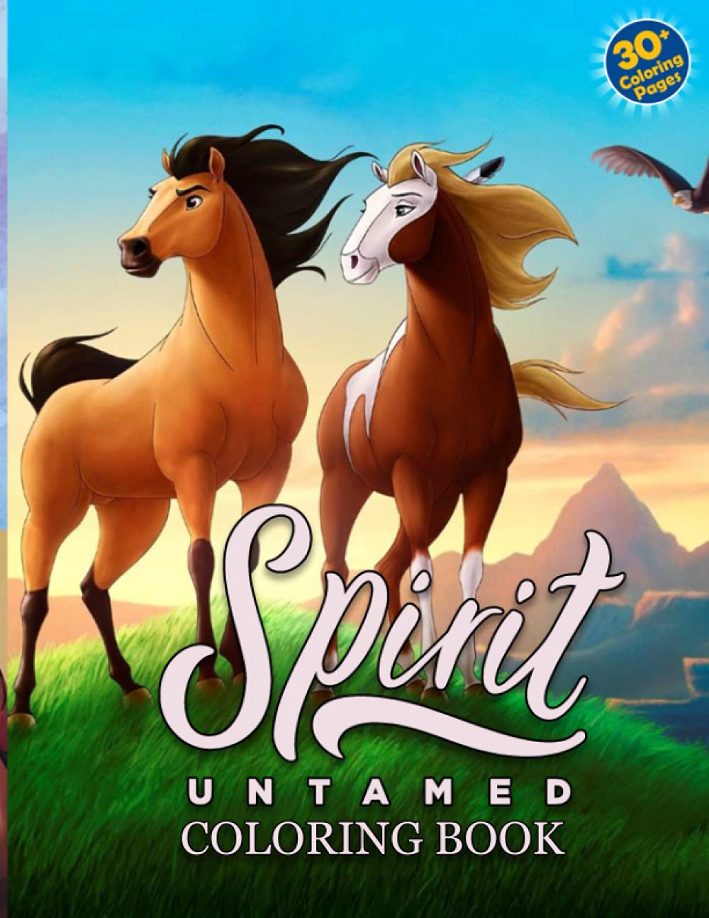 Spirit Untamed Coloring Book: Plenty Of Impressive Designs For Fans To ...