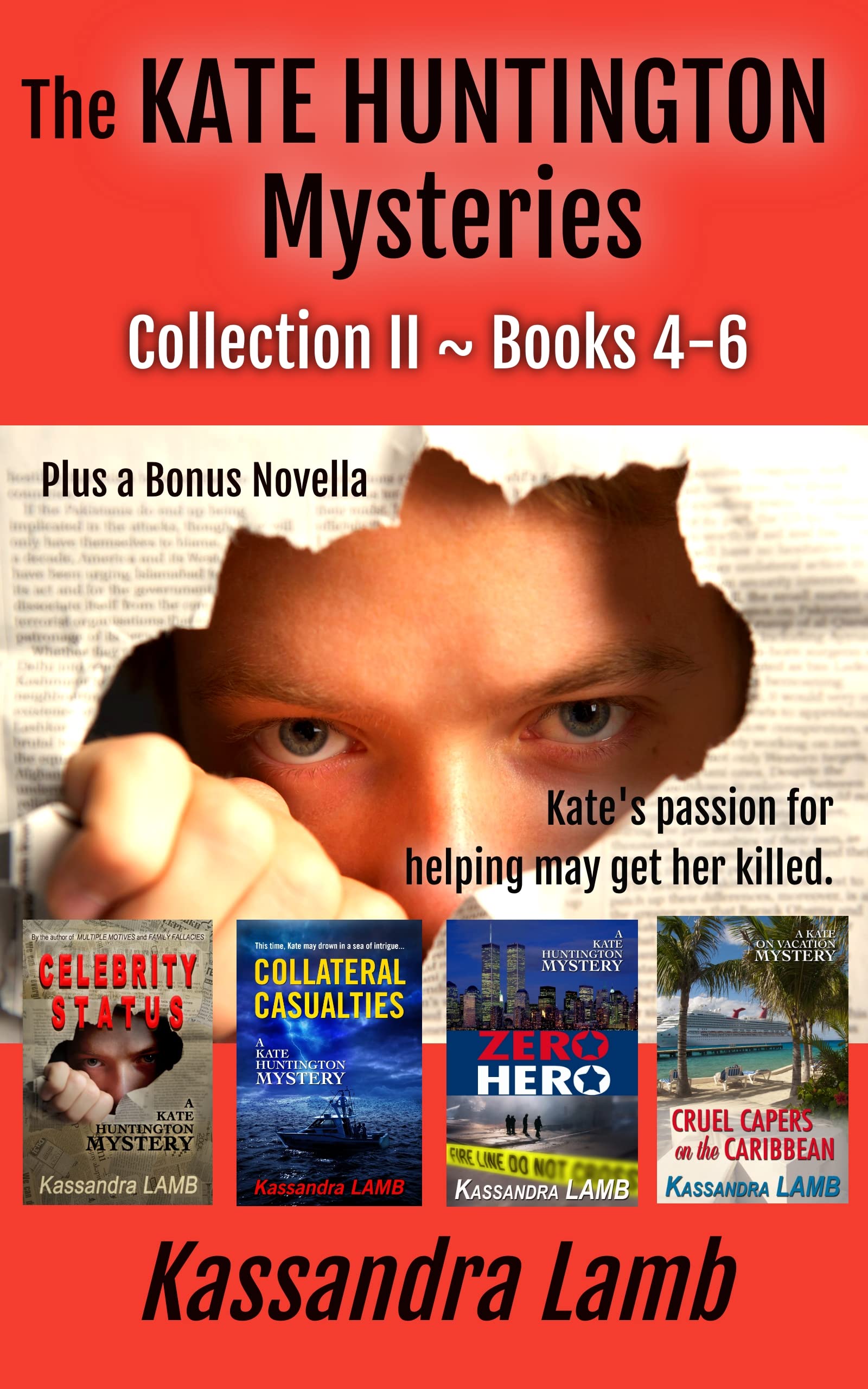 The Kate Huntington Mysteries Collection II Books 46, Plus a Bonus