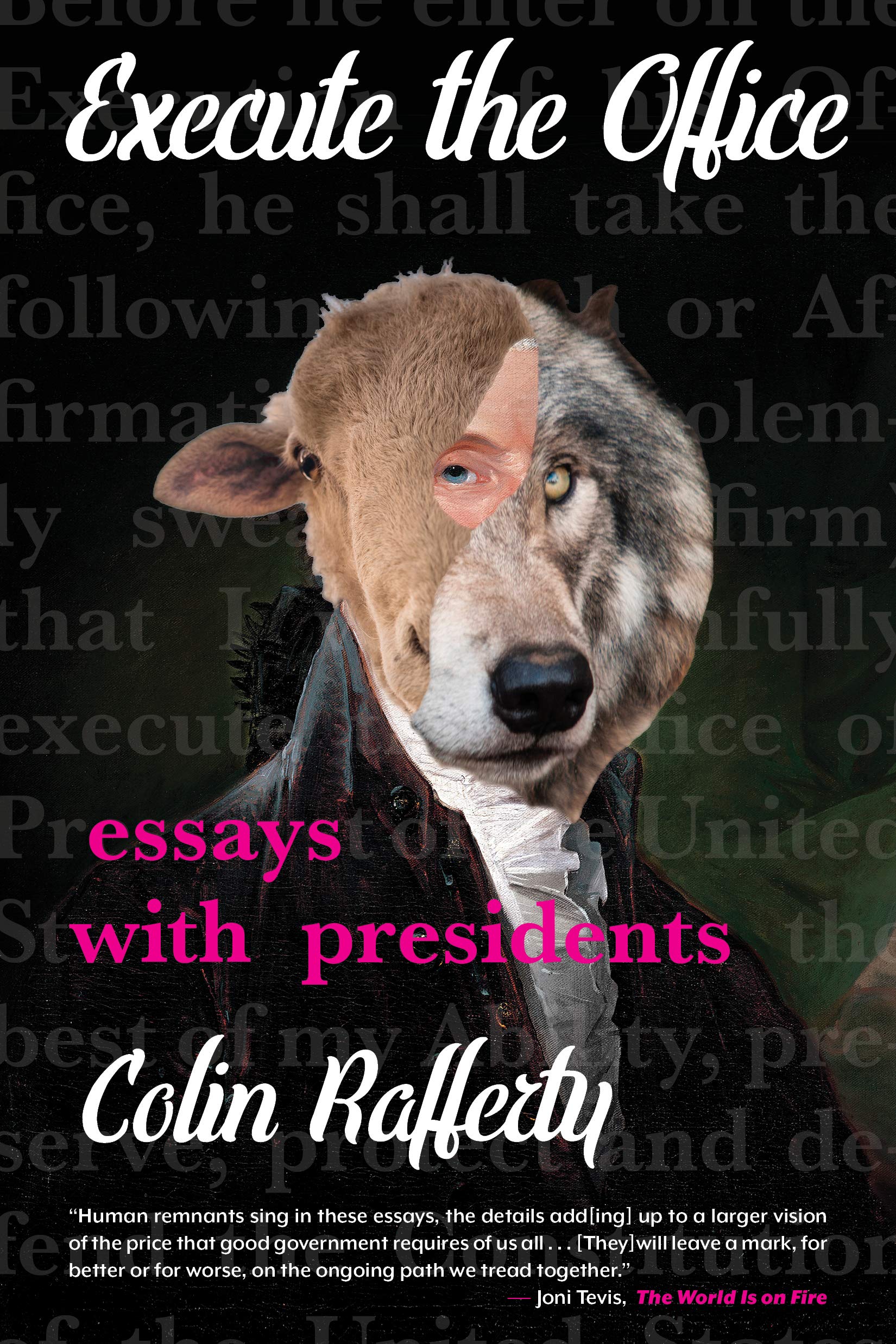 Execute the Office: Essays with Presidents by Colin Rafferty | Goodreads