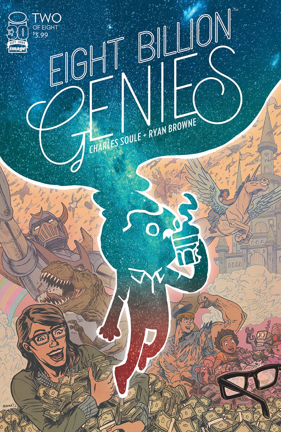 Eight Billion Genies #2 book cover