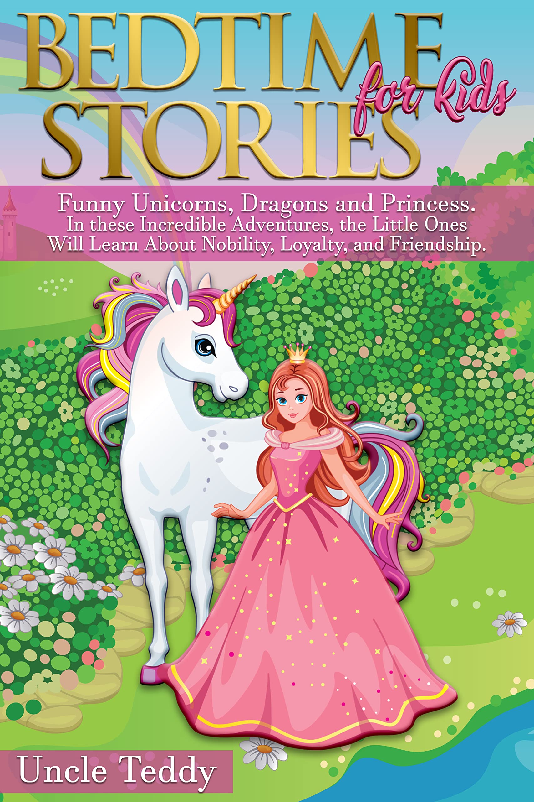 Bedtime Stories For Kids: Funny Unicorns, Dragons and Princess. In ...