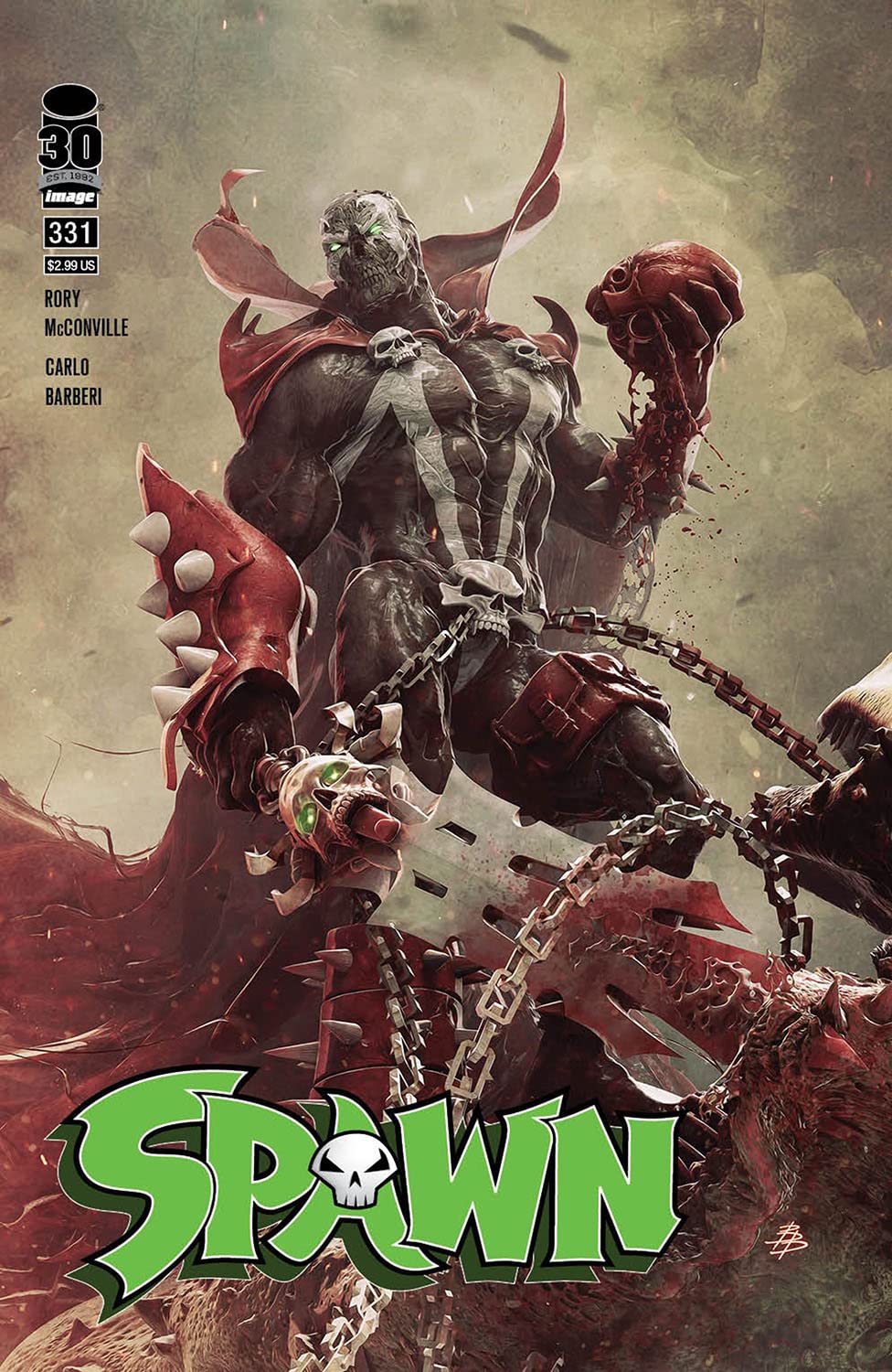 Spawn #331 book cover