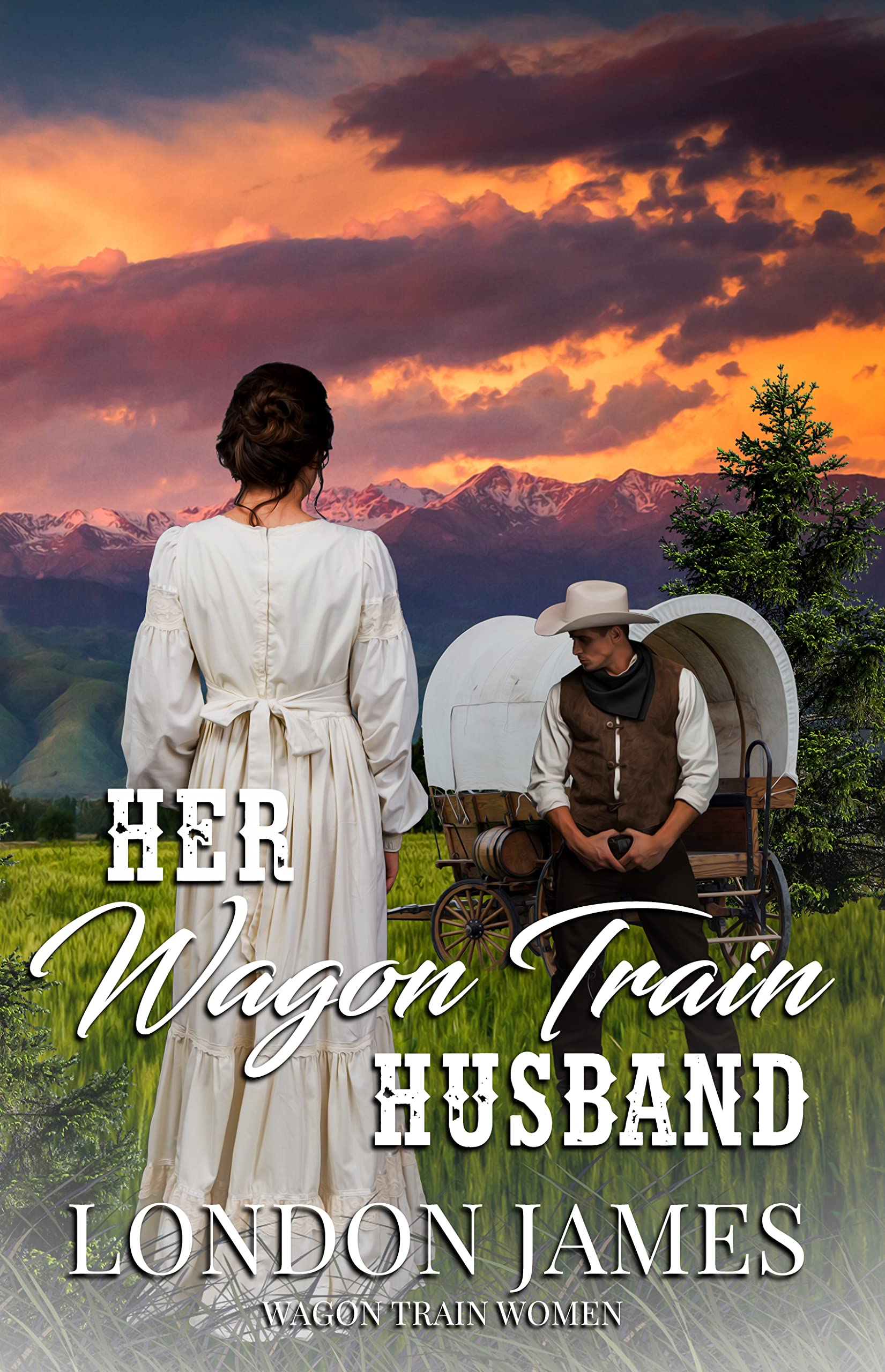 Her Wagon Train Husband book cover