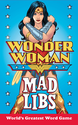Wonder Woman Mad Libs book cover