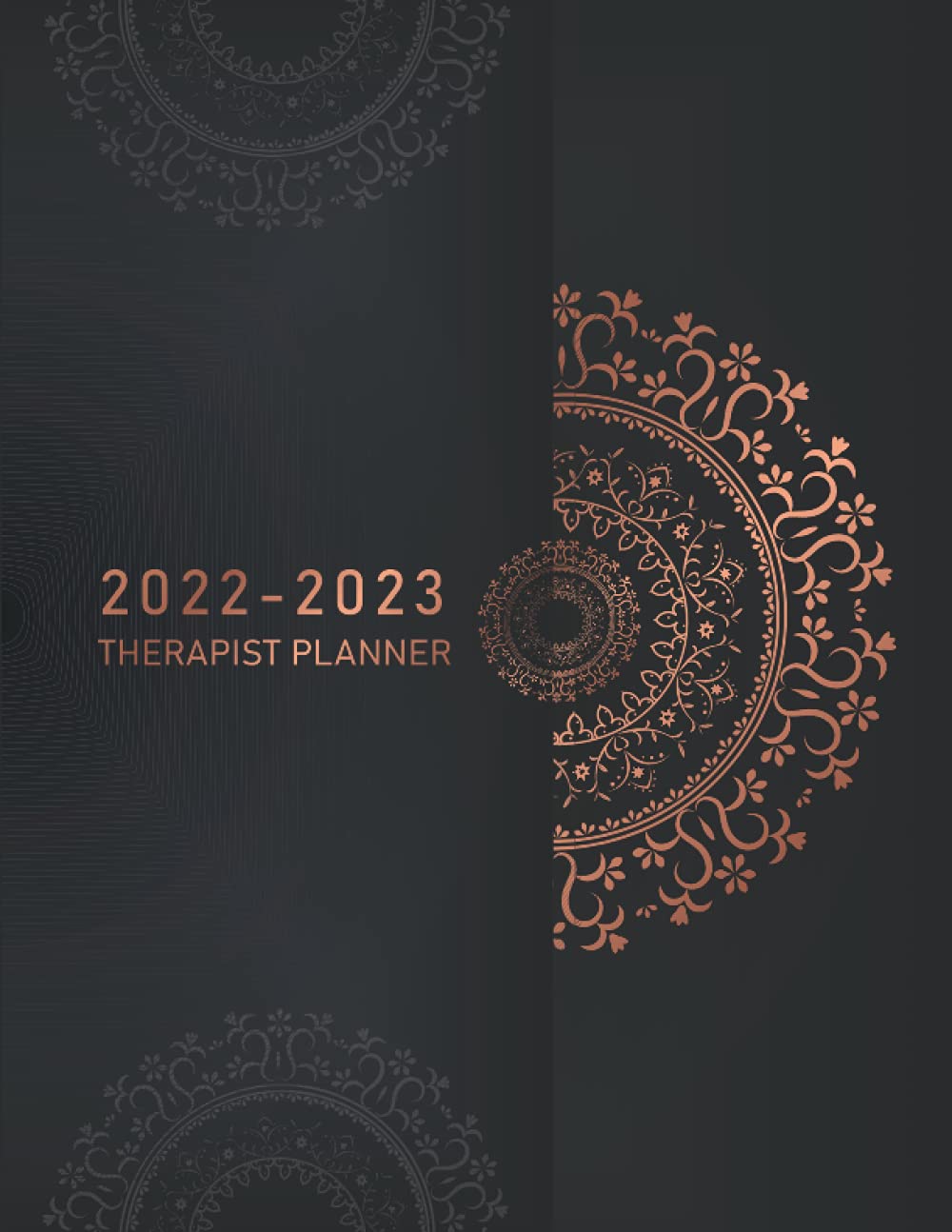 20222023 Therapist Planner 2 Year 24 Monthly Appointment Book Hours