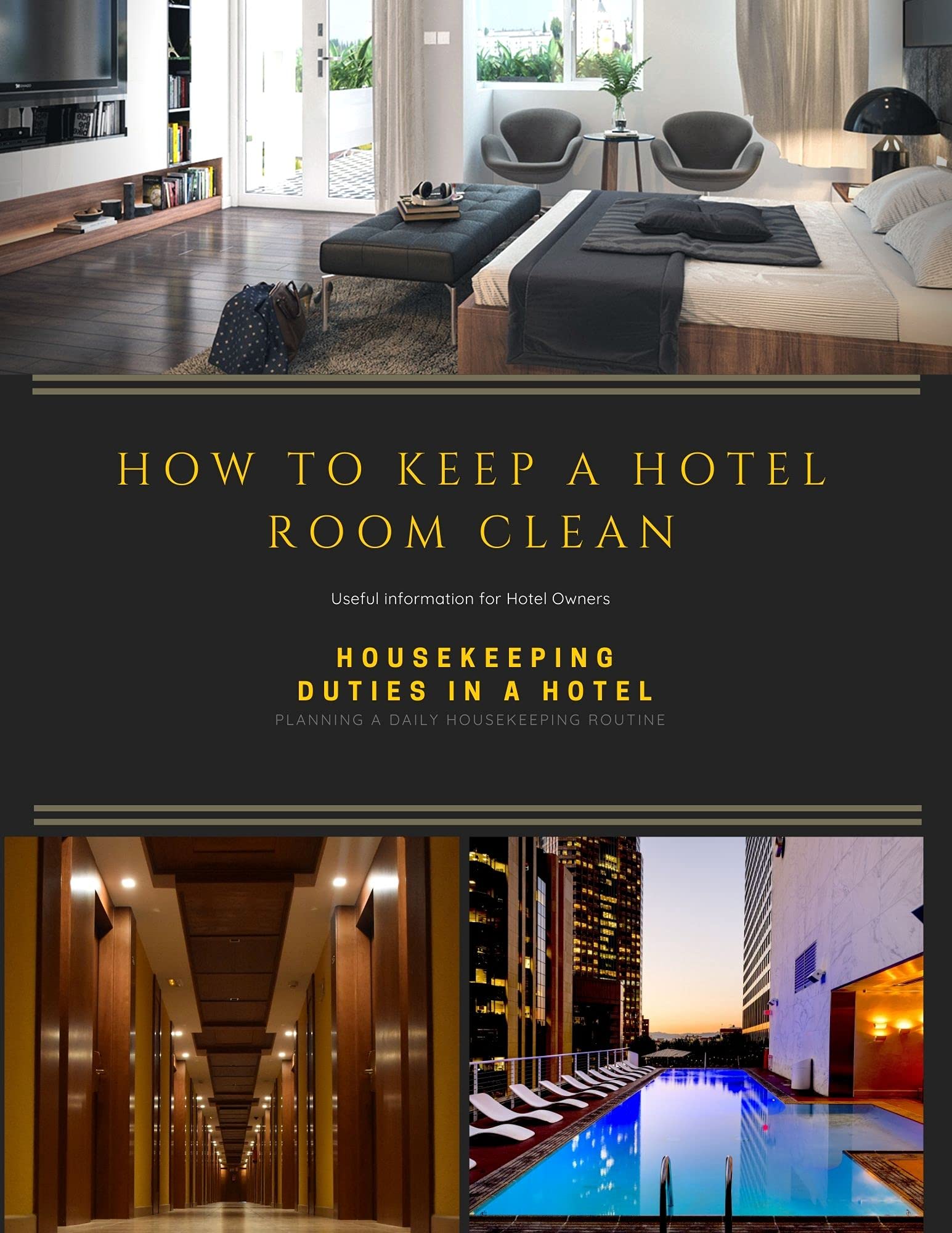 How to keep a hotel room clean Useful information for housekeepers