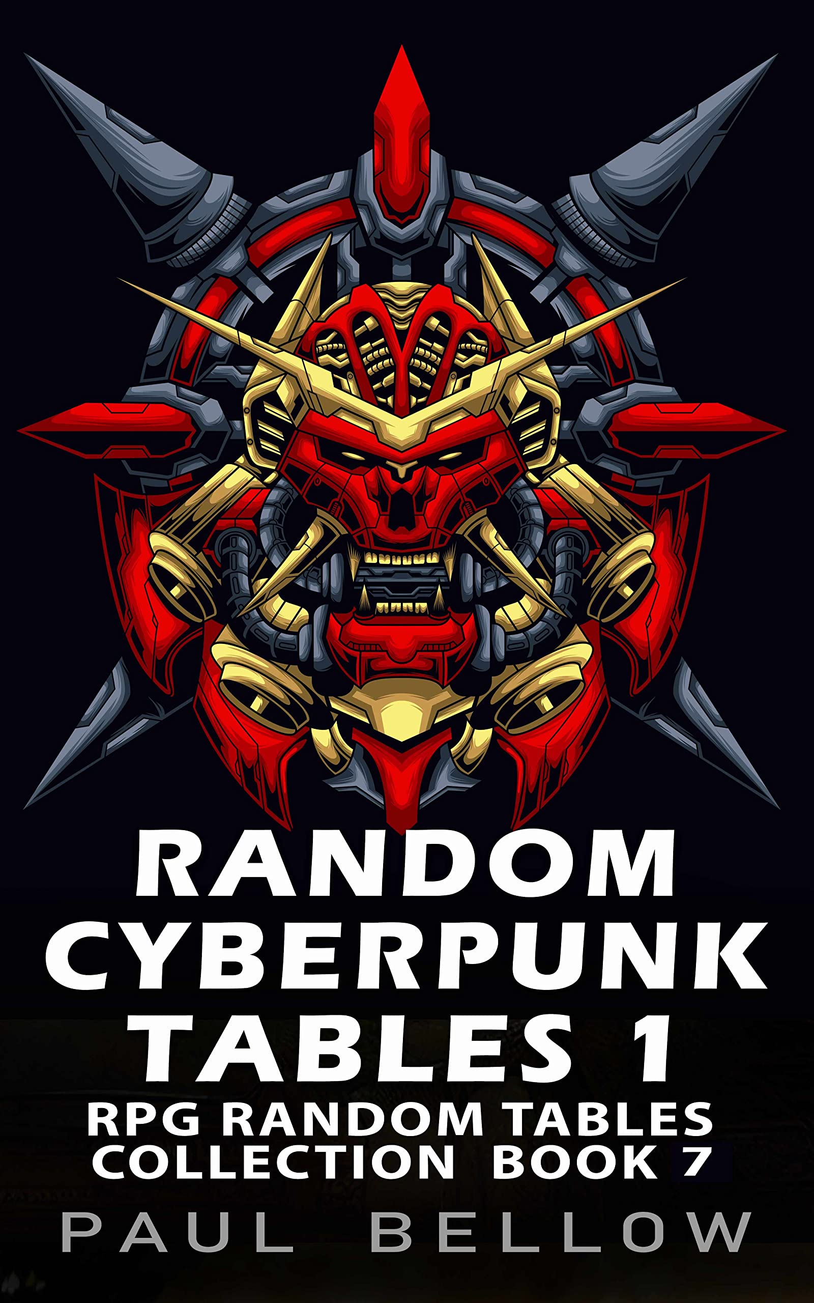 Random Cyberpunk Tables 1 Game Master Guide for ScienceFiction
