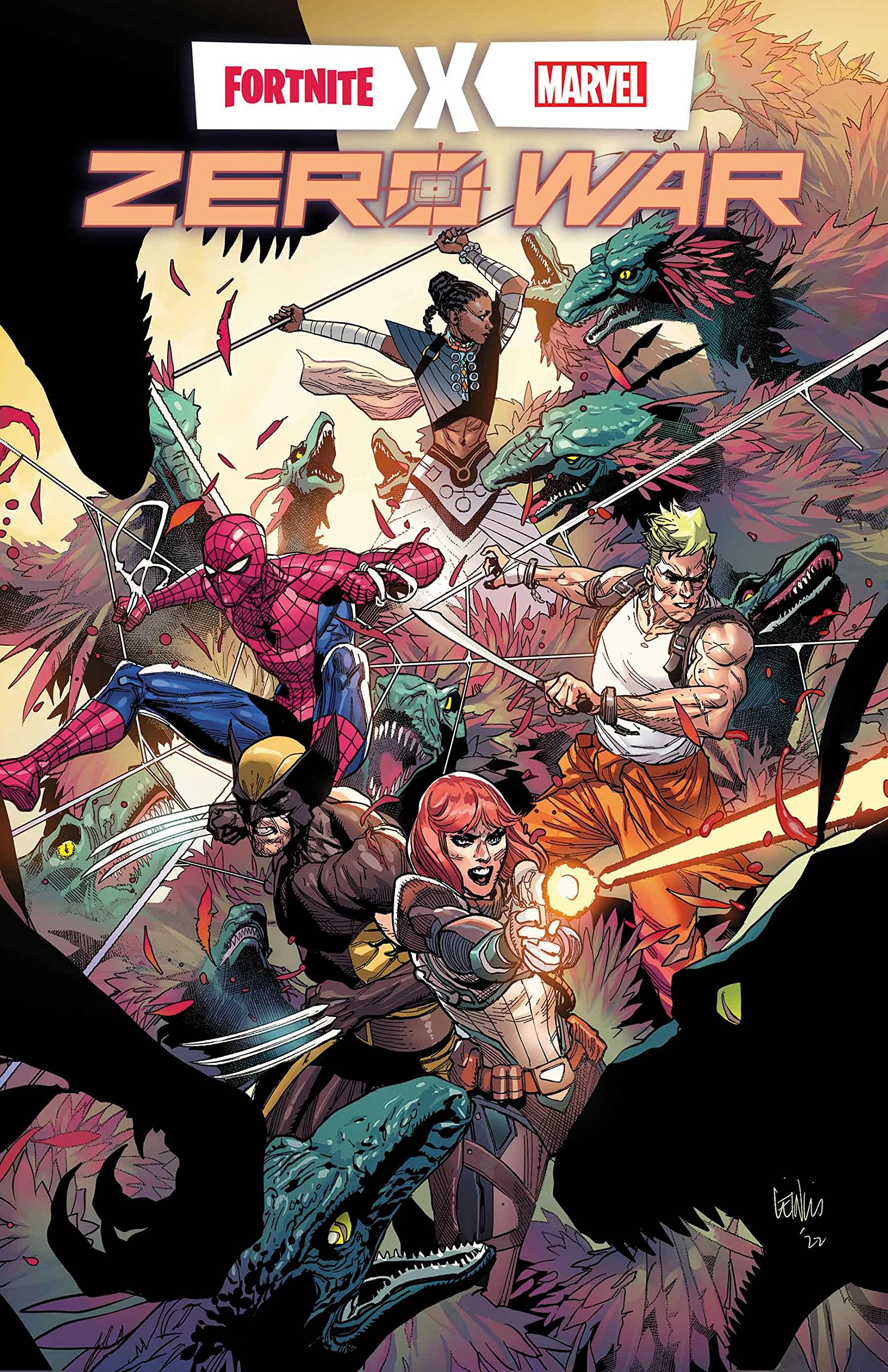 Fortnite X Marvel book cover