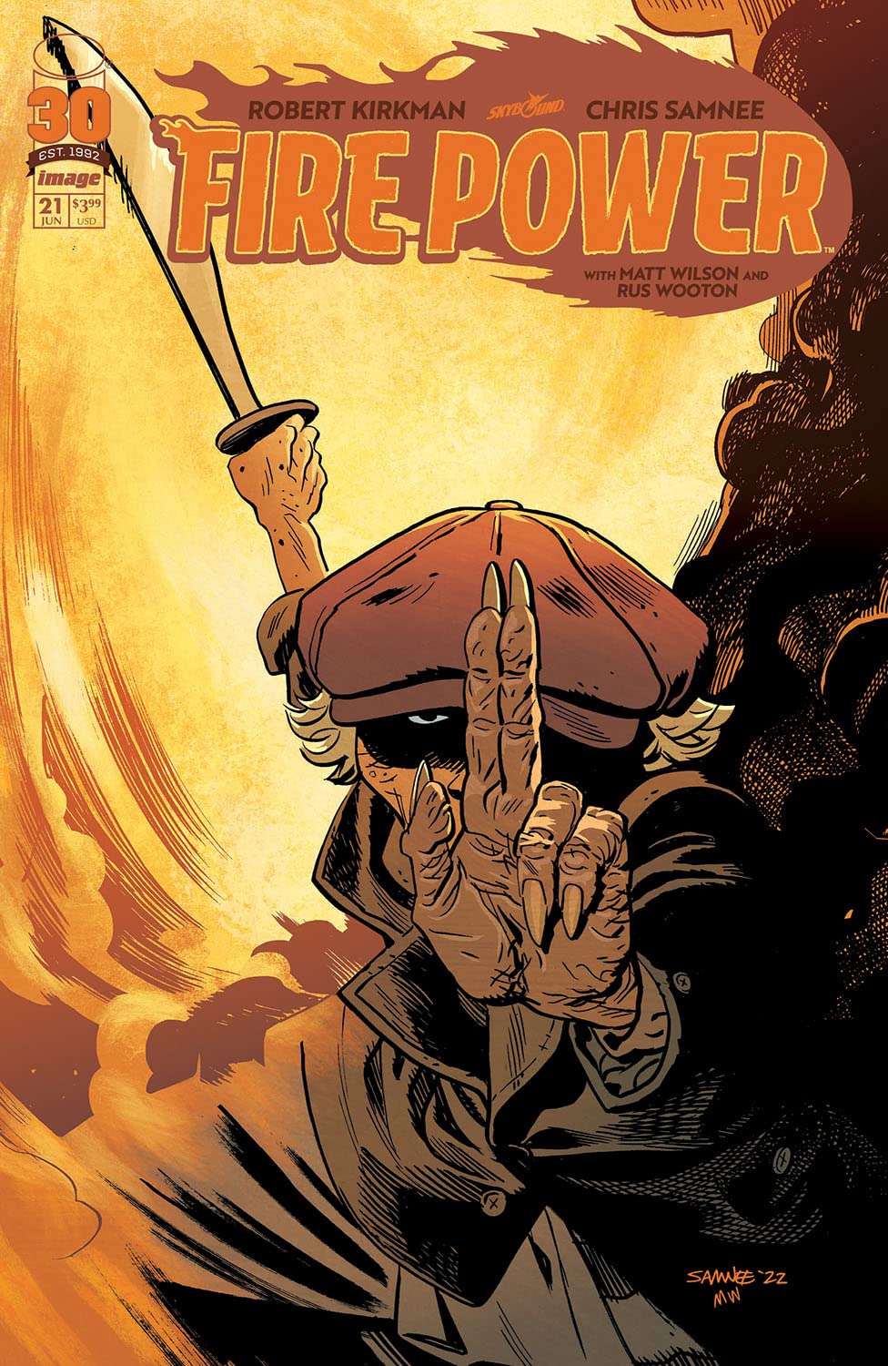 Fire Power By Kirkman & Samnee #21 book cover
