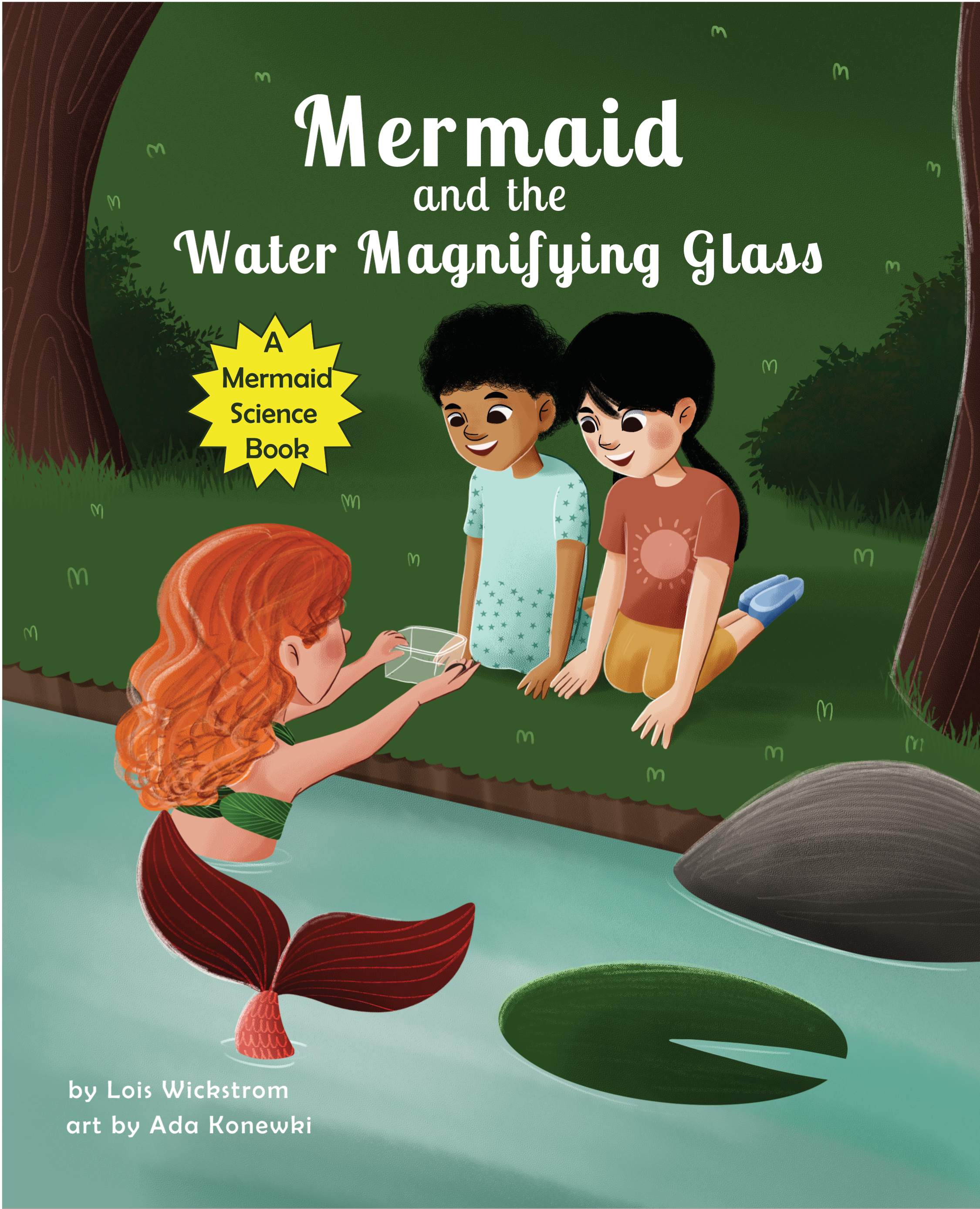 The Mermaid and the Water Magnifying Glass book cover