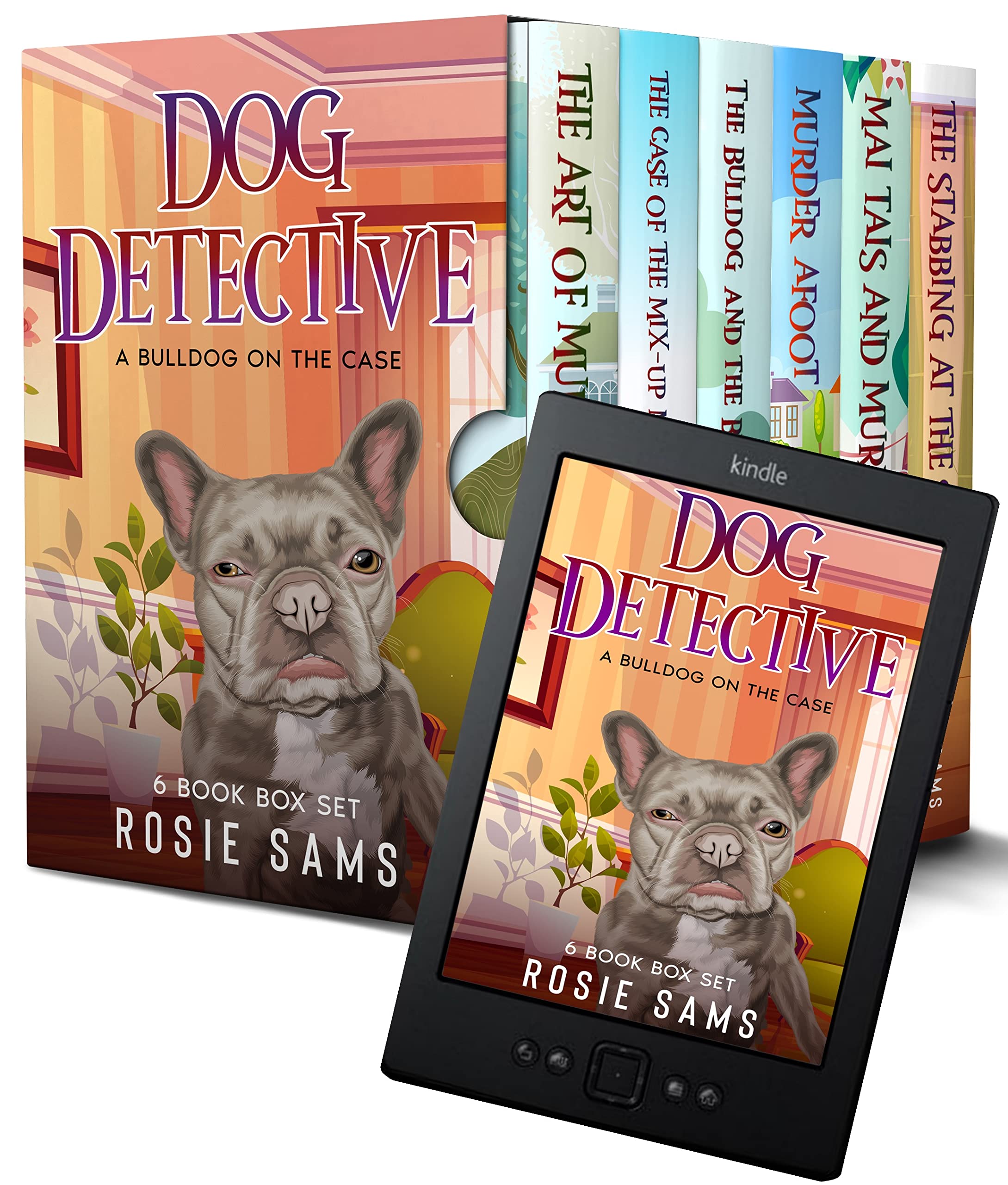 Dog Detective: A Bulldog on the Case Box Set