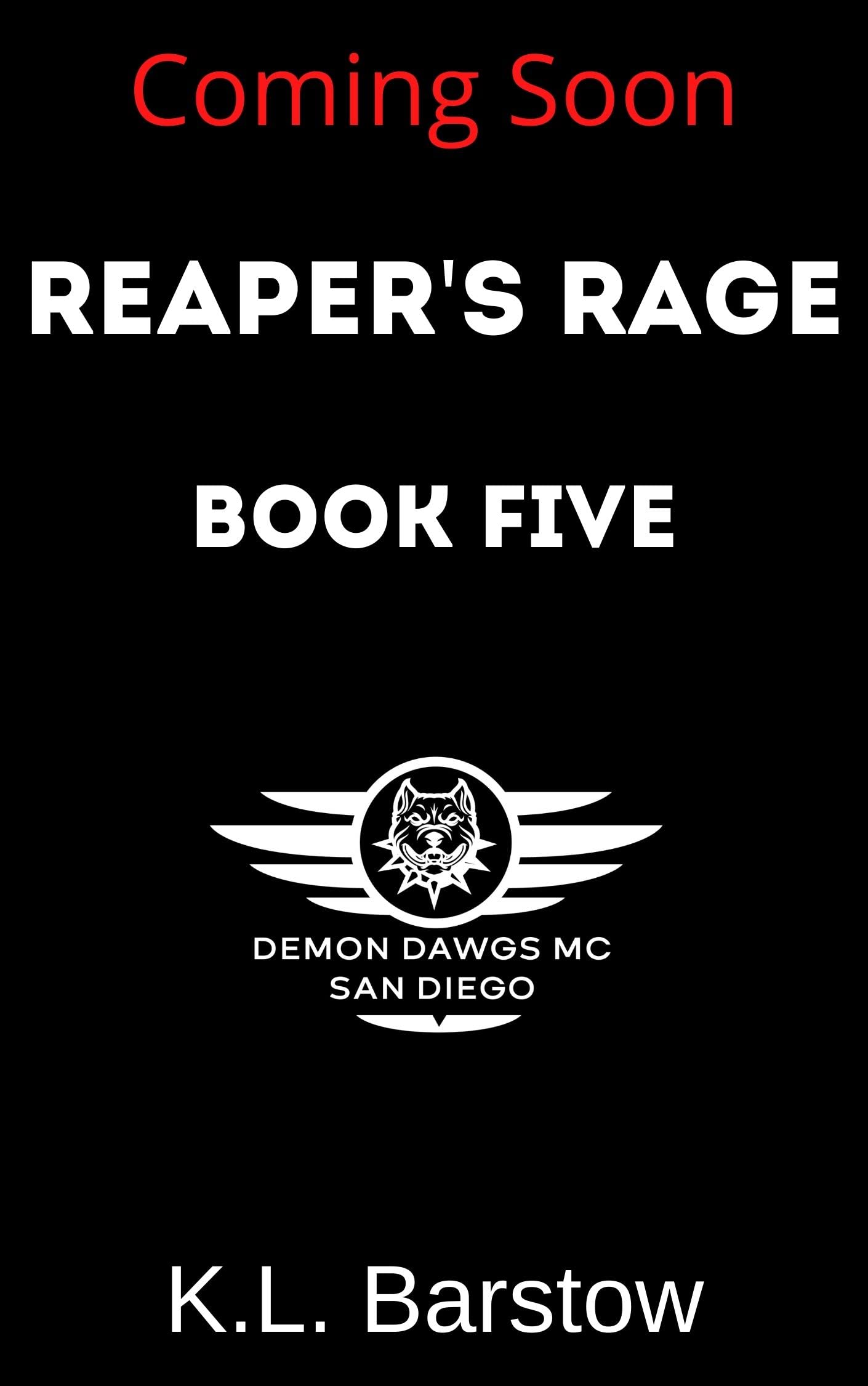 Reaper's Rage: Demon Dawgs MC San Diego - Book Five