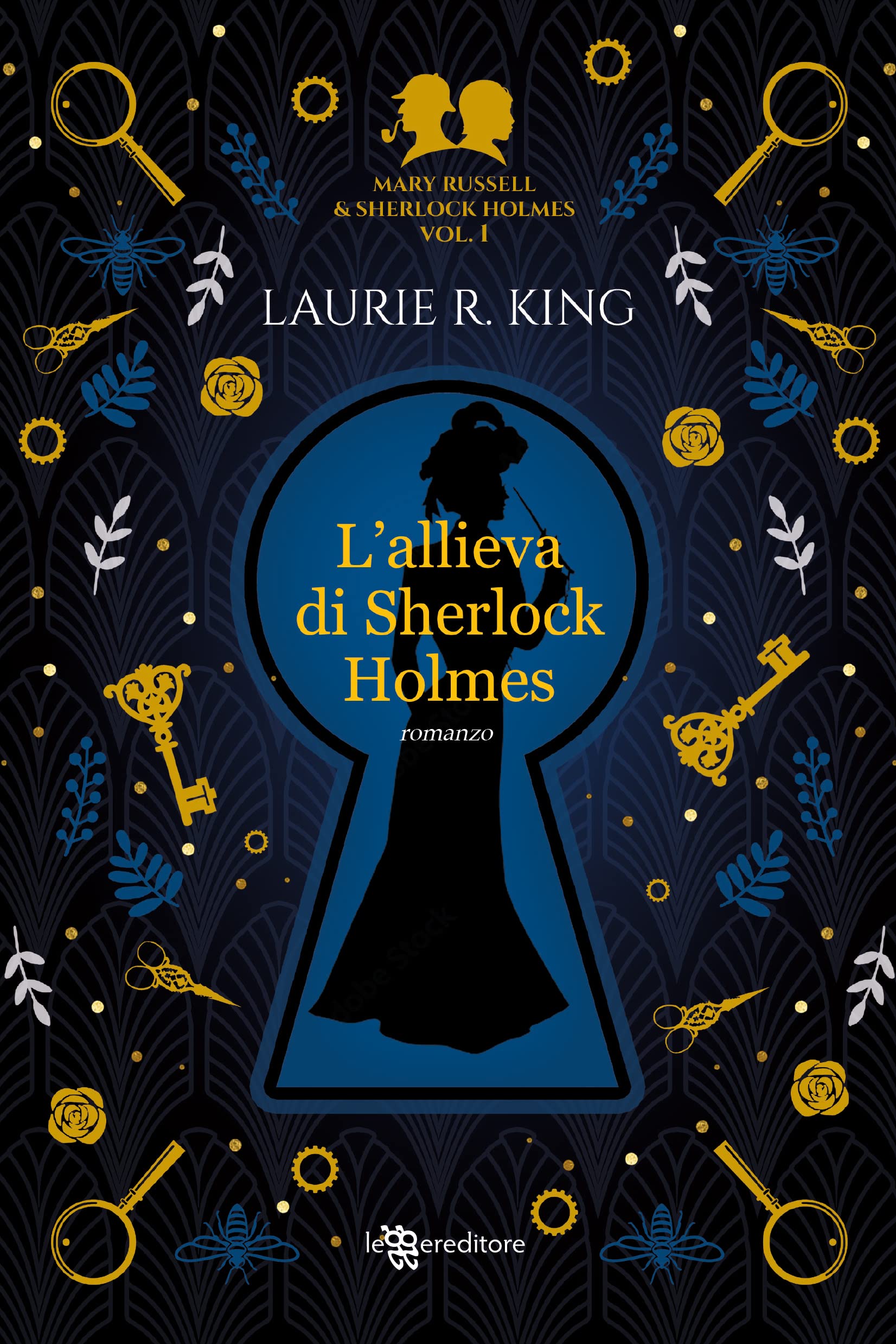 L'allieva di Sherlock Holmes. Mary Russell and Sherlock Holmes book cover