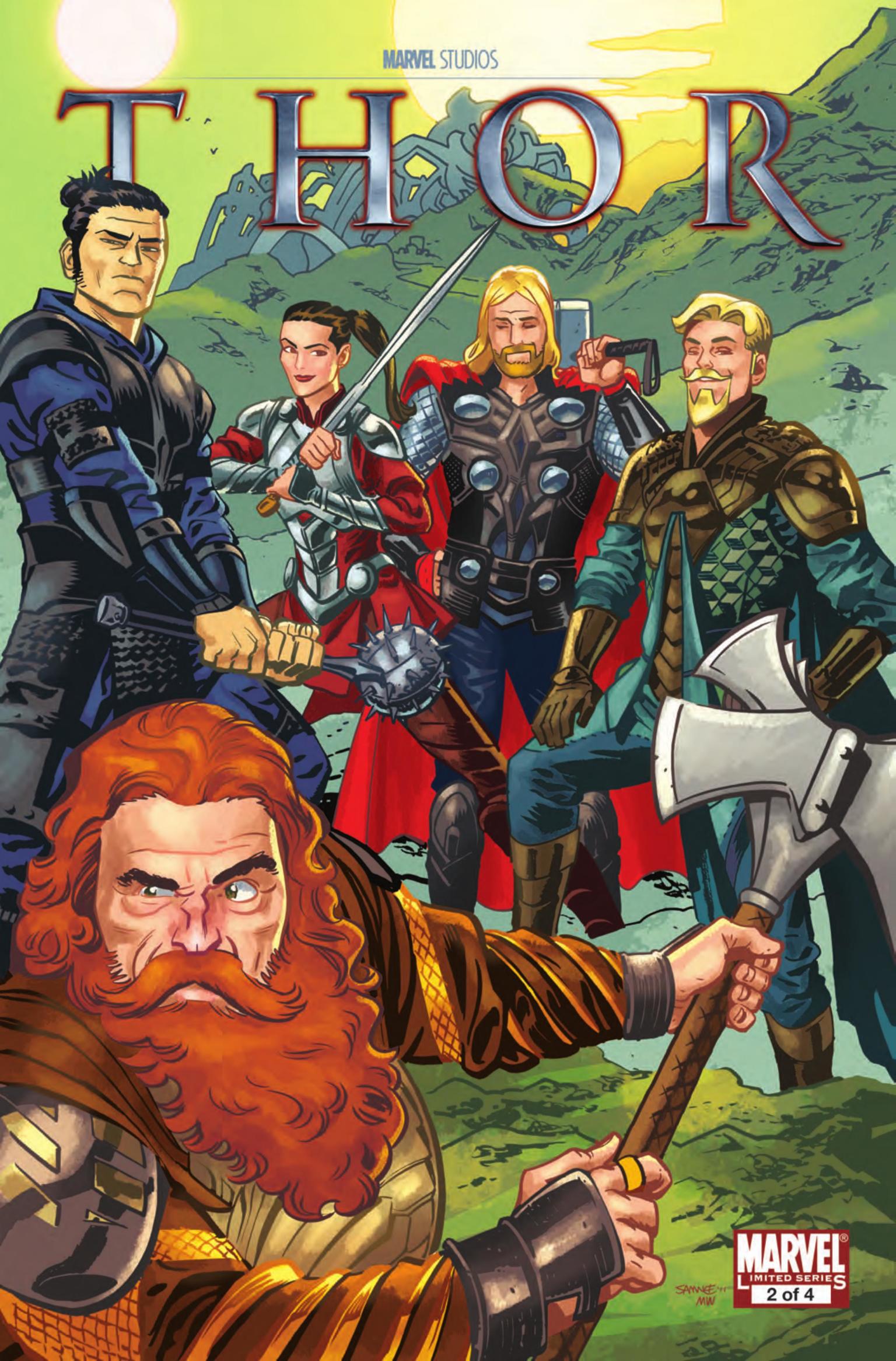 Thor, The Mighty Avenger (2011) 2 book cover