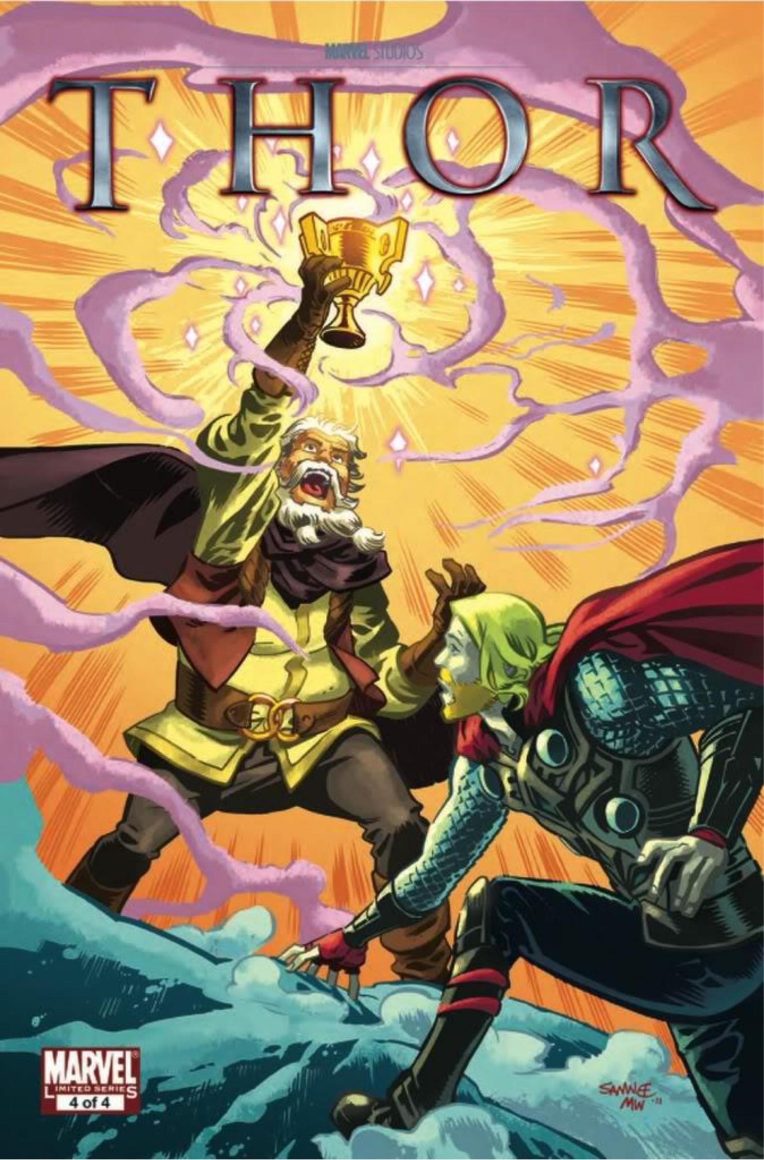 Thor, The Mighty Avenger (2011) 4 book cover