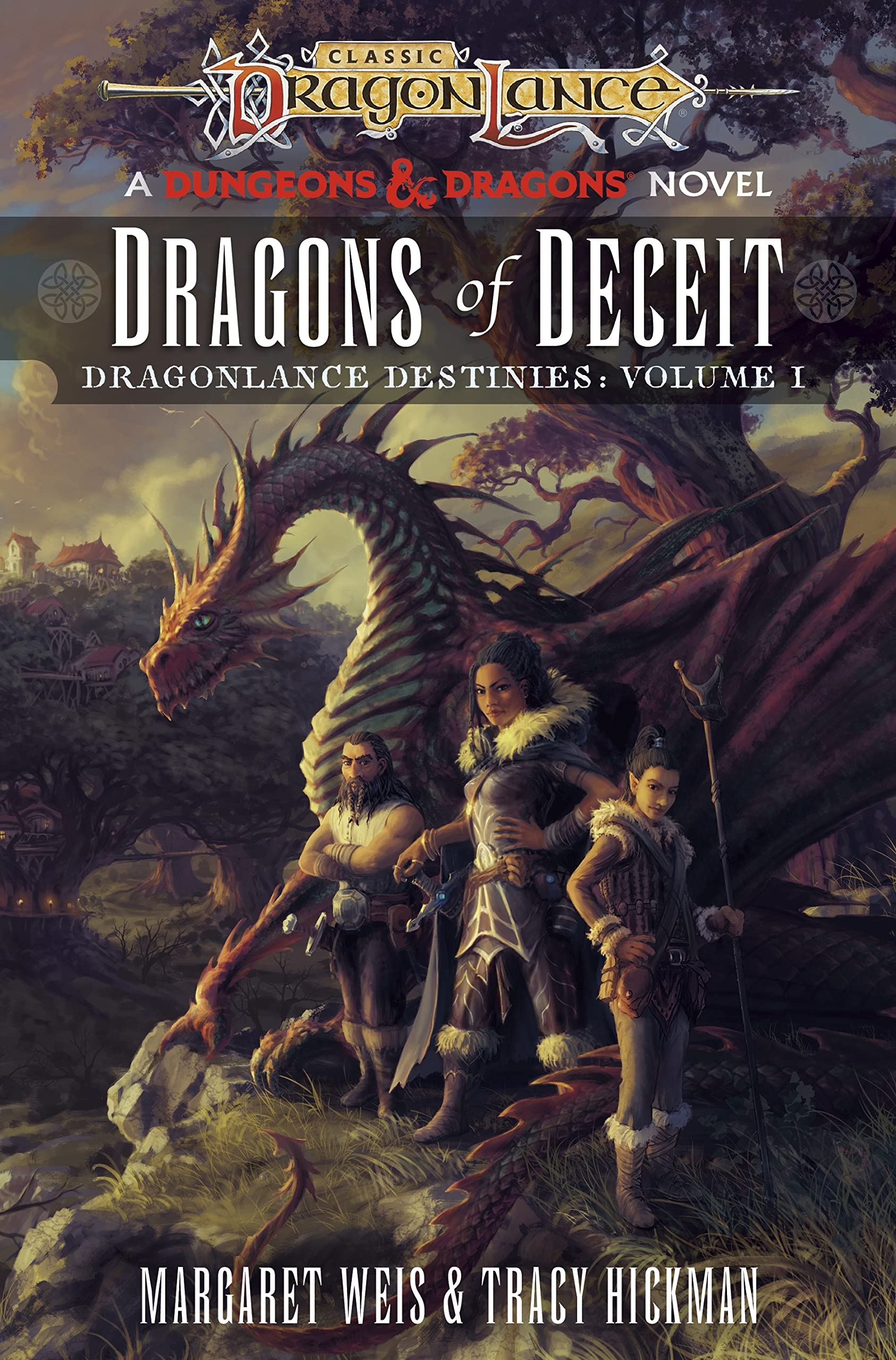 Dragons of Deceit (Dragonlance: Destinies, #1)