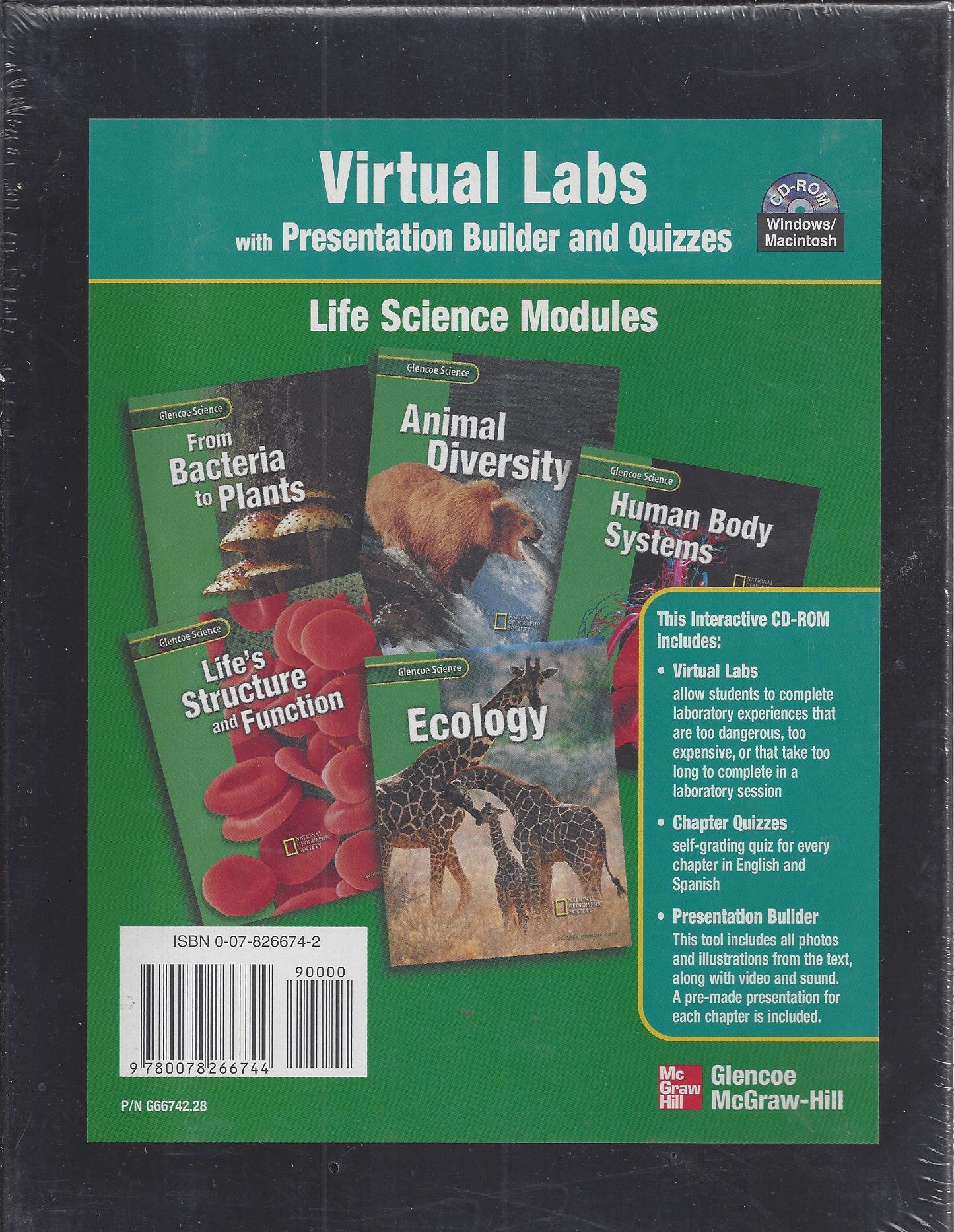 Glencoe Virtual Lab E22 , Benchmark 1 Review Computer Lab – BCUPBU