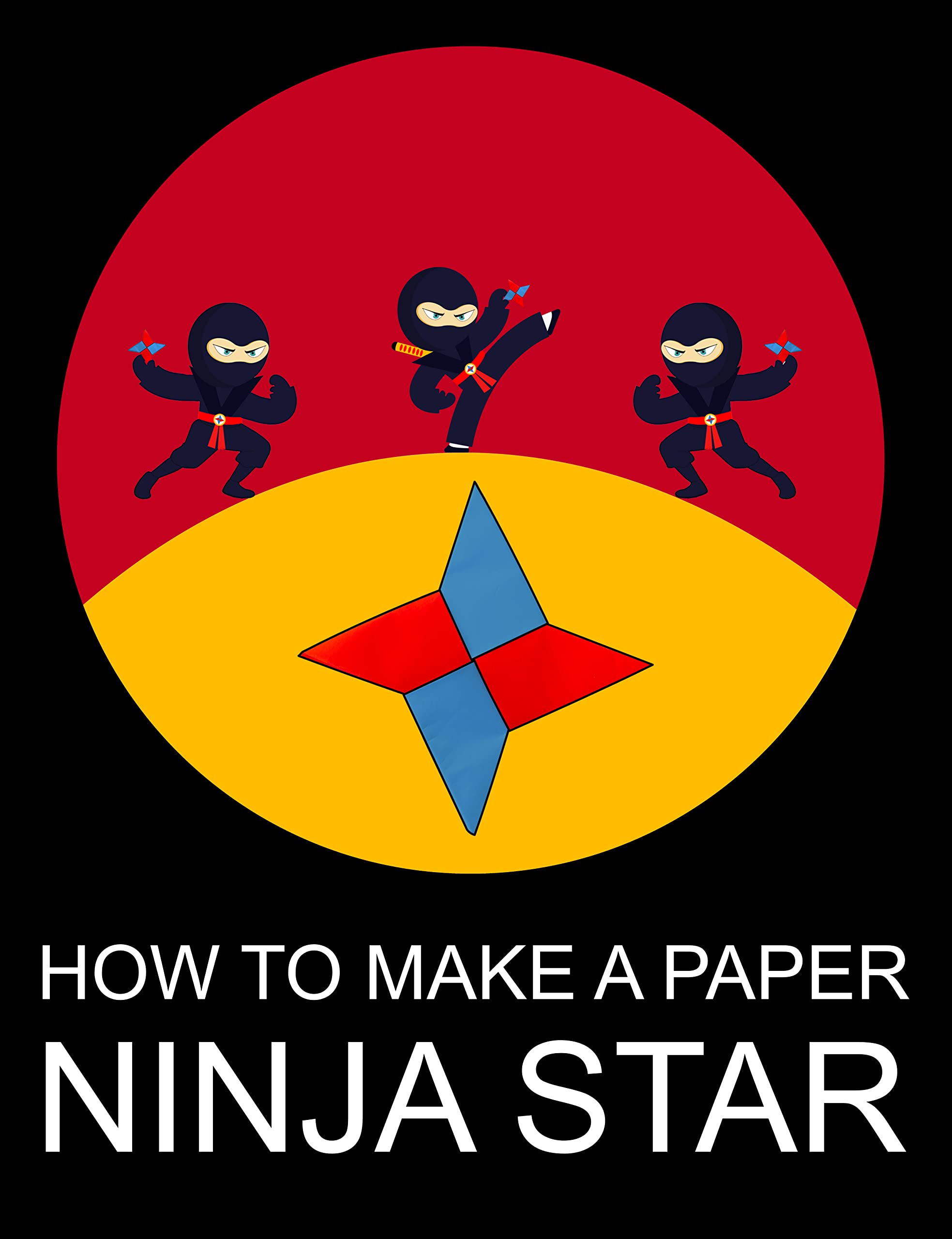How To Make A Paper Ninja Star Easy To Follow StepbyStep