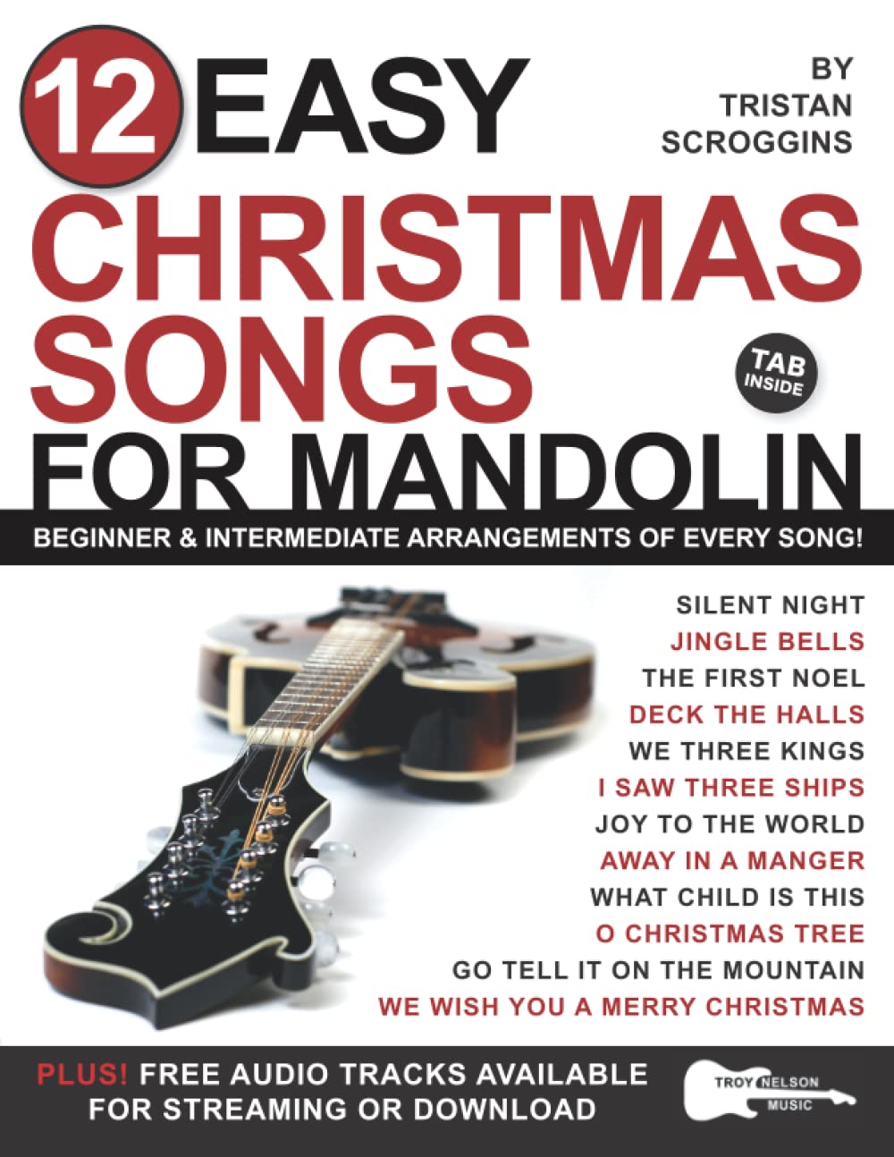12 Easy Christmas Songs for Mandolin Beginner and Intermediate