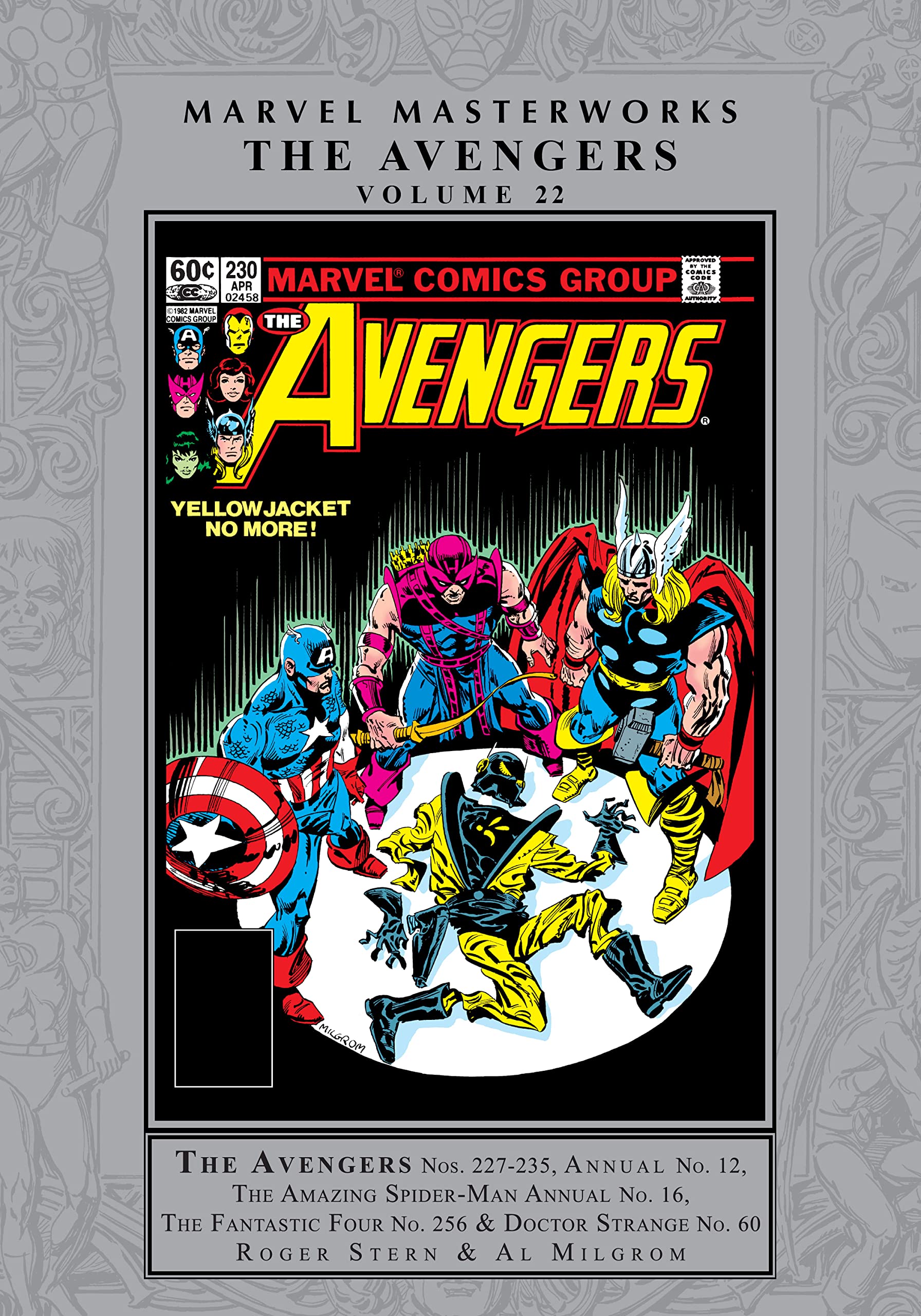 Avengers Masterworks Vol. 22 book cover