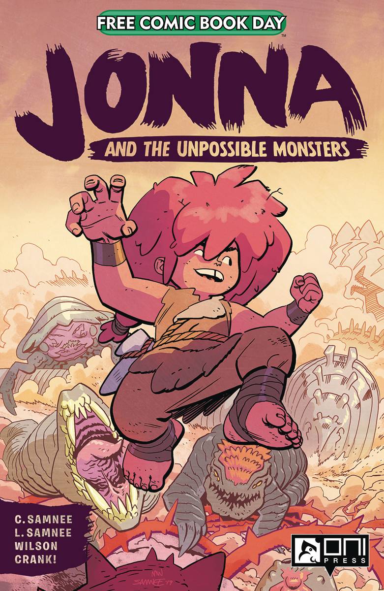 Jonna and the Unpossible Monsters - Free Comic Book Day 2022 book cover