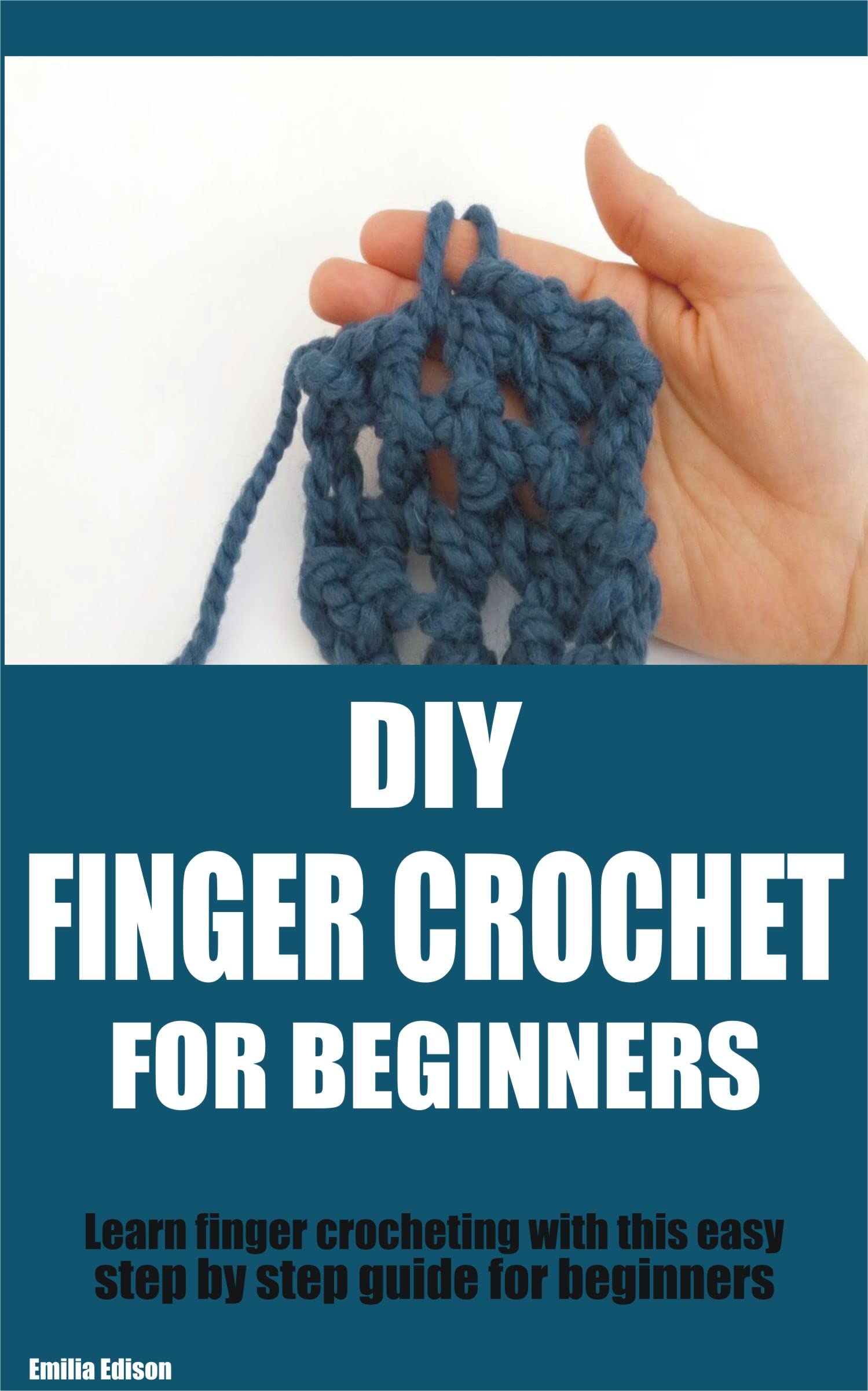 DIY FINGER CROCHET FOR BEGINNERS Learn finger crocheting with this