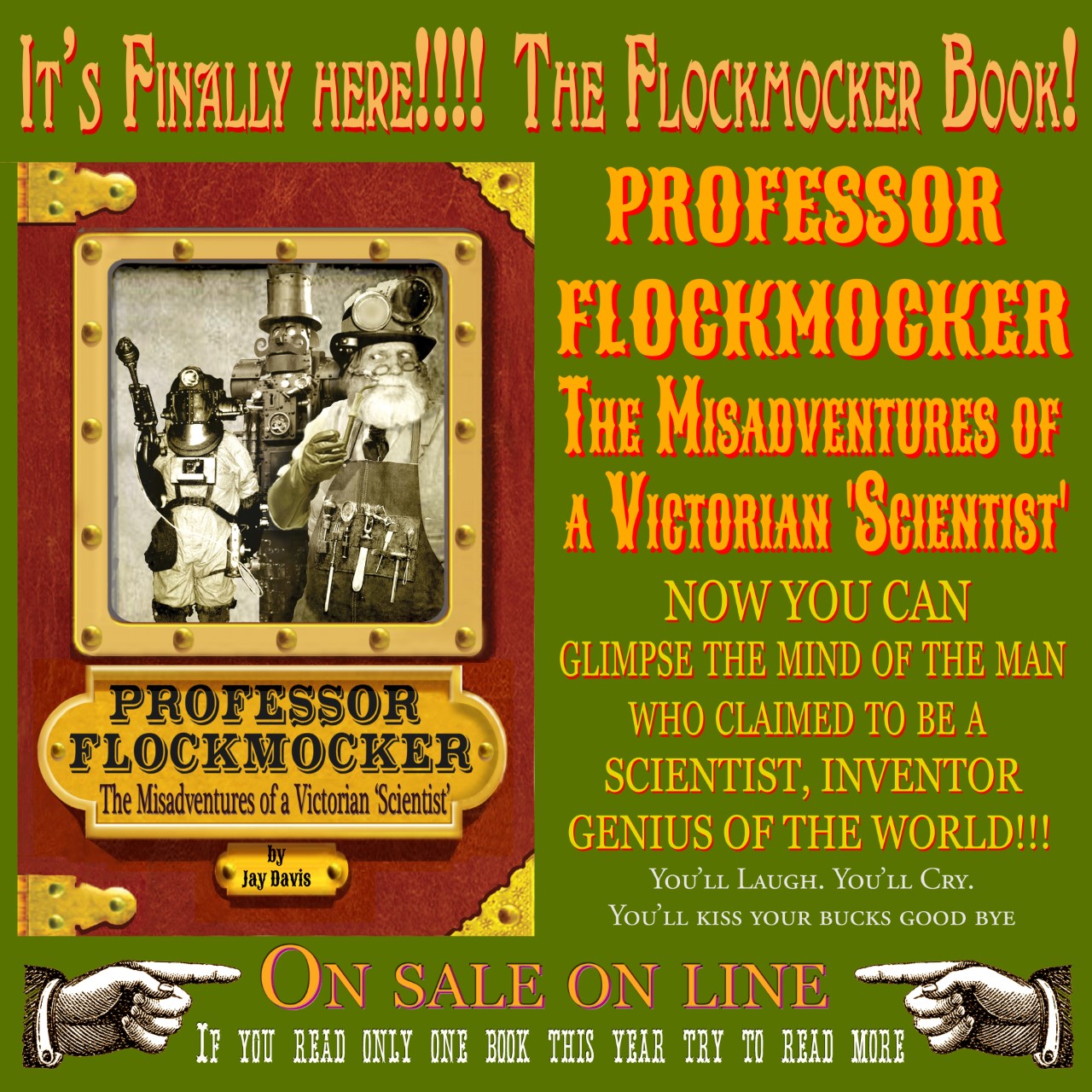 Professor Flockmocker: The Misadventures of a Victorian 'Scientist' by ...