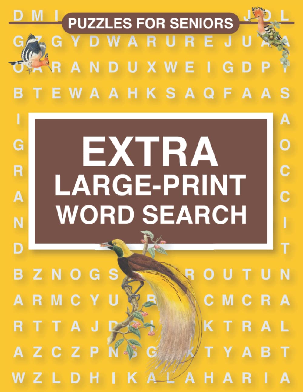 Extra Large Print Word Search Puzzles For Seniors Themed Word Search 
