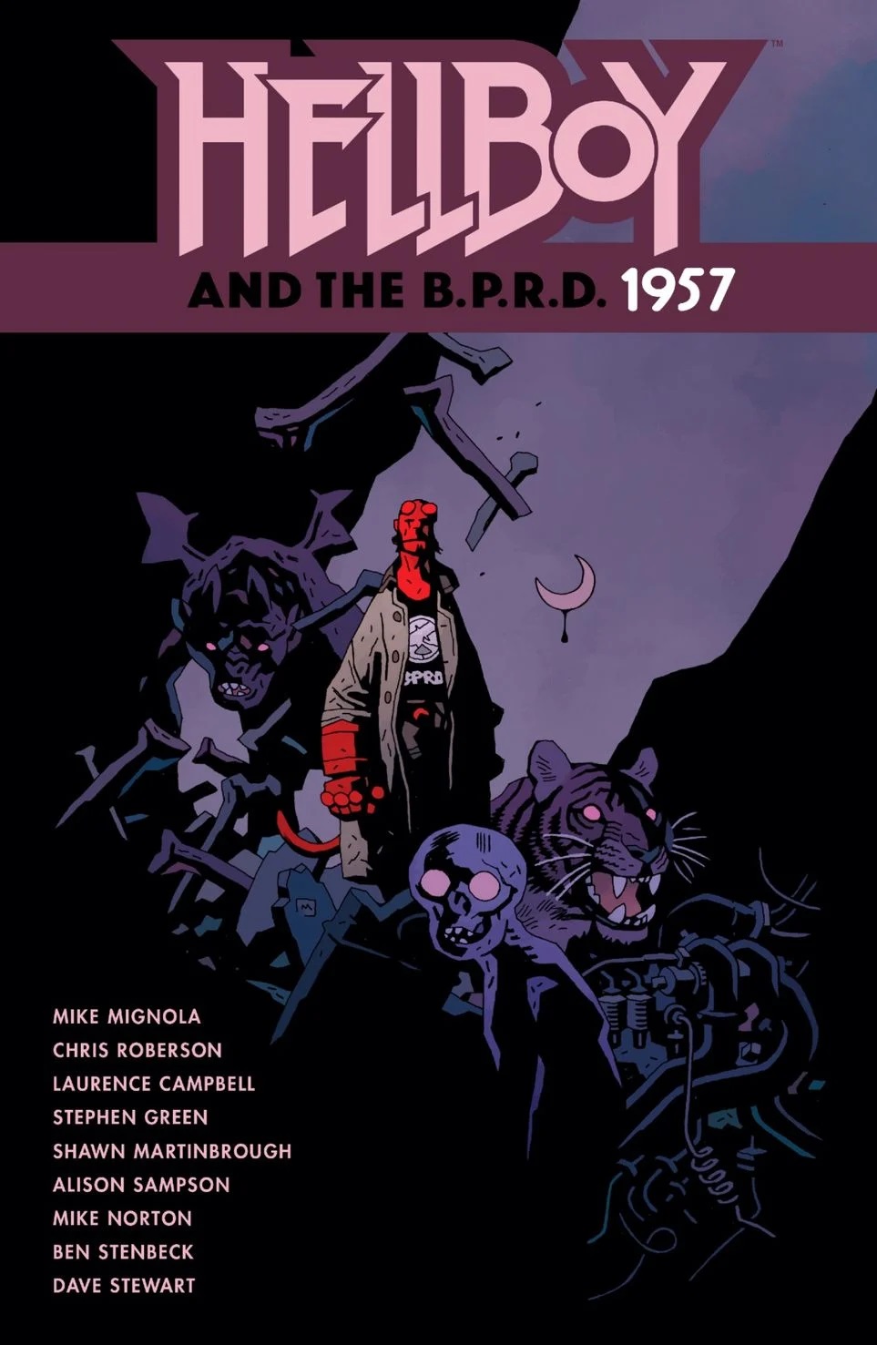 Hellboy and the B.P.R.D. book cover