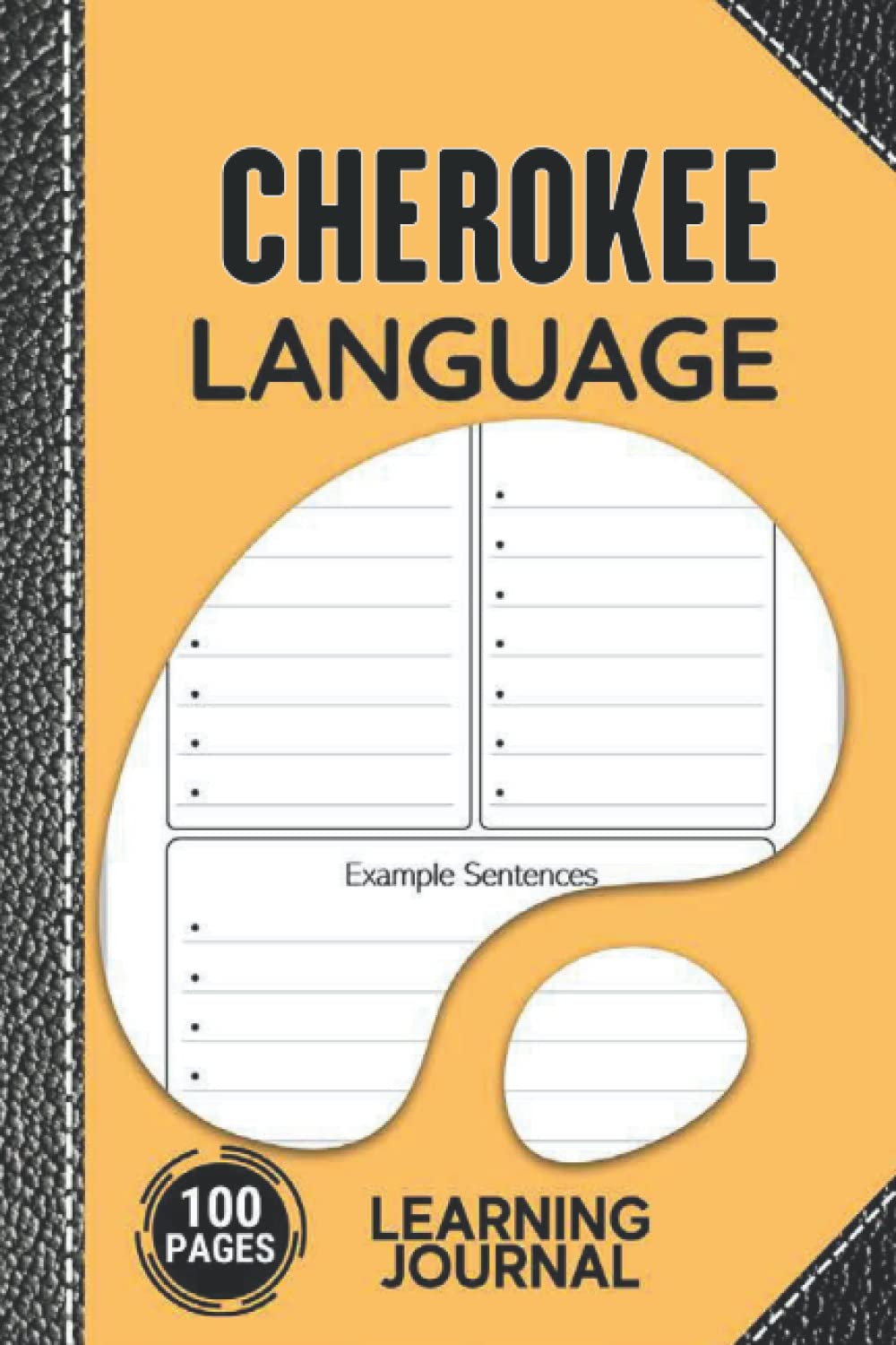 Cherokee Language Learning Journal Two Columns English and Cherokee