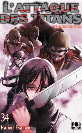 L'Attaque des Titans book cover